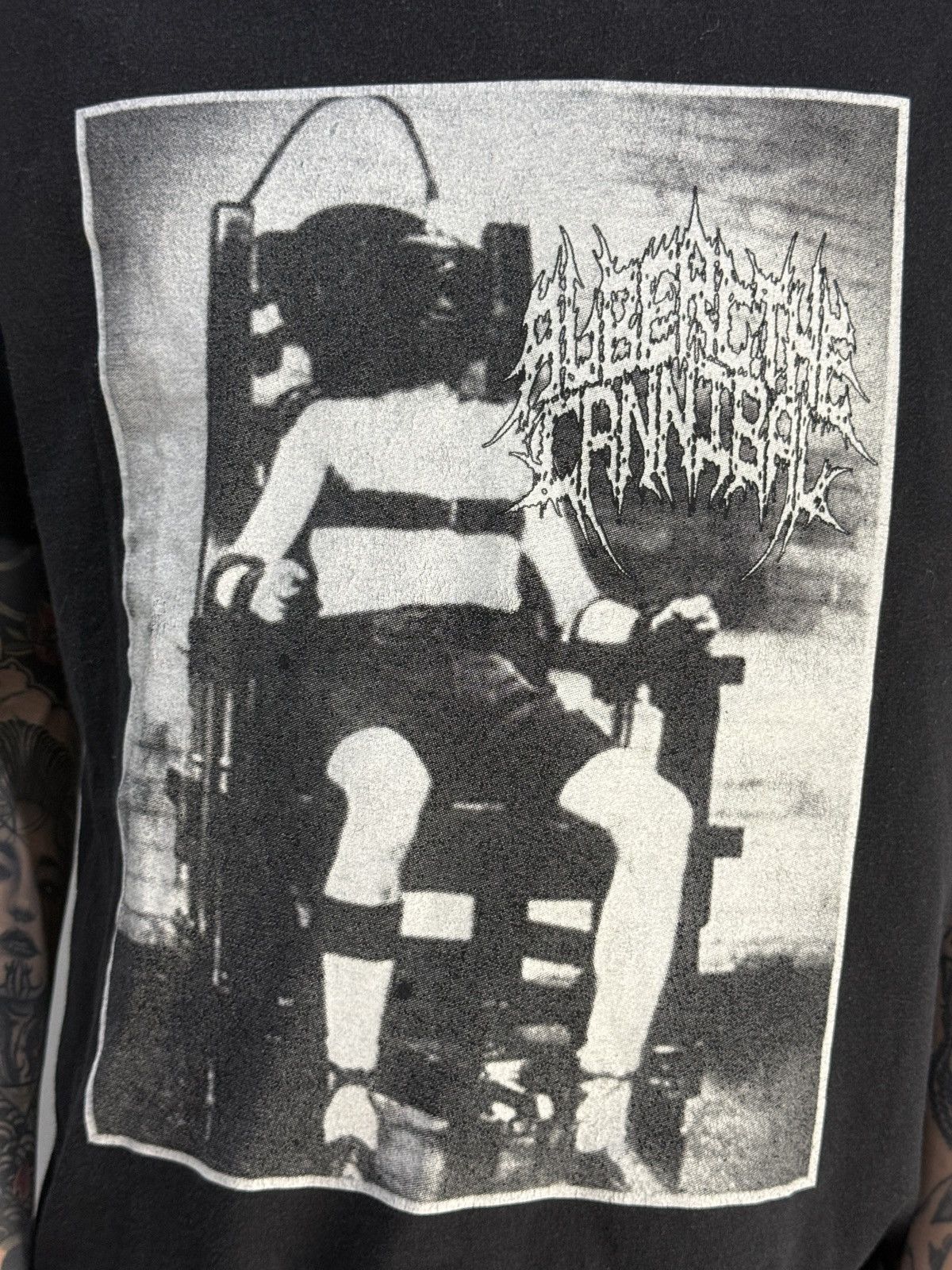 Band Tees Vintage 2000’ Albert The Cannibal Metal Band Tshirt Size US L / EU 52-54 / 3 - 3 Thumbnail