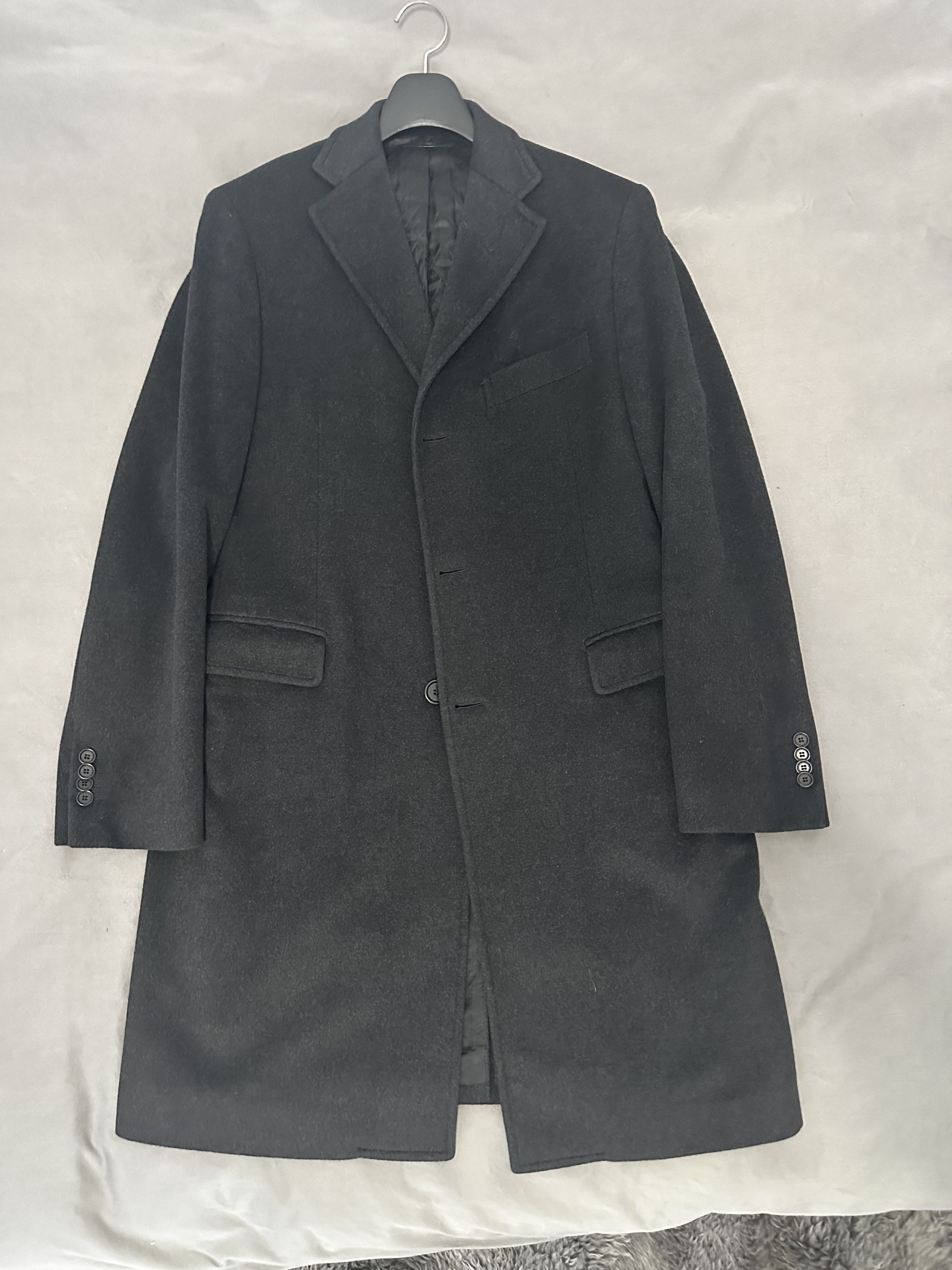 Francesco Smalto Cashmere Overcoat Size US M / EU 48-50 / 2 - 1 Thumbnail