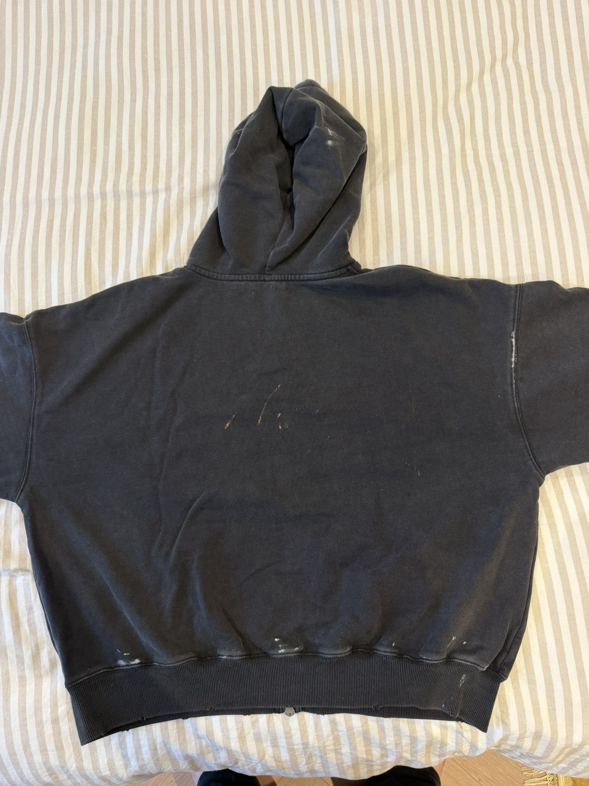Ojardorf Ofiles (Ojadorf) Distressed zip hoodie Size US S / EU 44-46 / 1 - 8 Thumbnail
