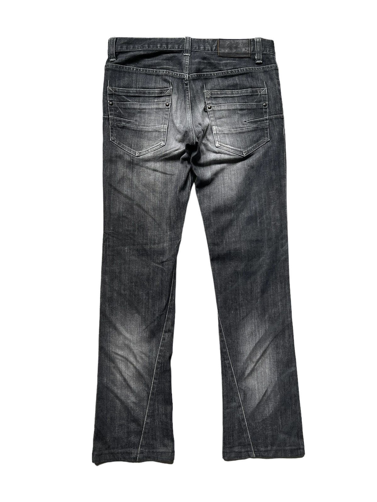 Tornado Mart Tornado Mart Goth Slim Flare Denim Size US 32 / EU 48 - 10 Thumbnail