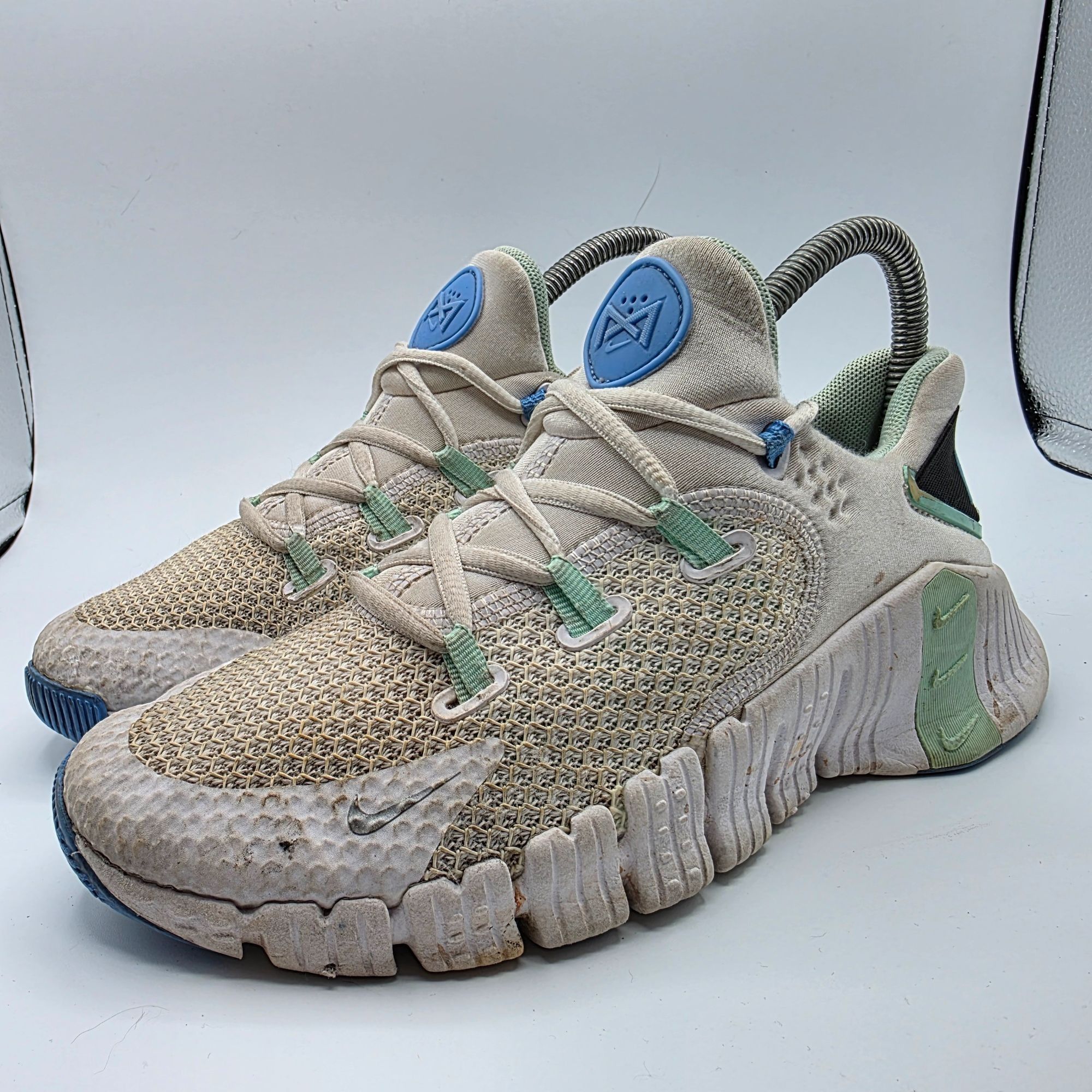 Nike Nike Free Metcon 4 Womens Size 6.5 White Mint Foam Sneaker S Size US 6.5 / EU 39-40 - 4 Thumbnail