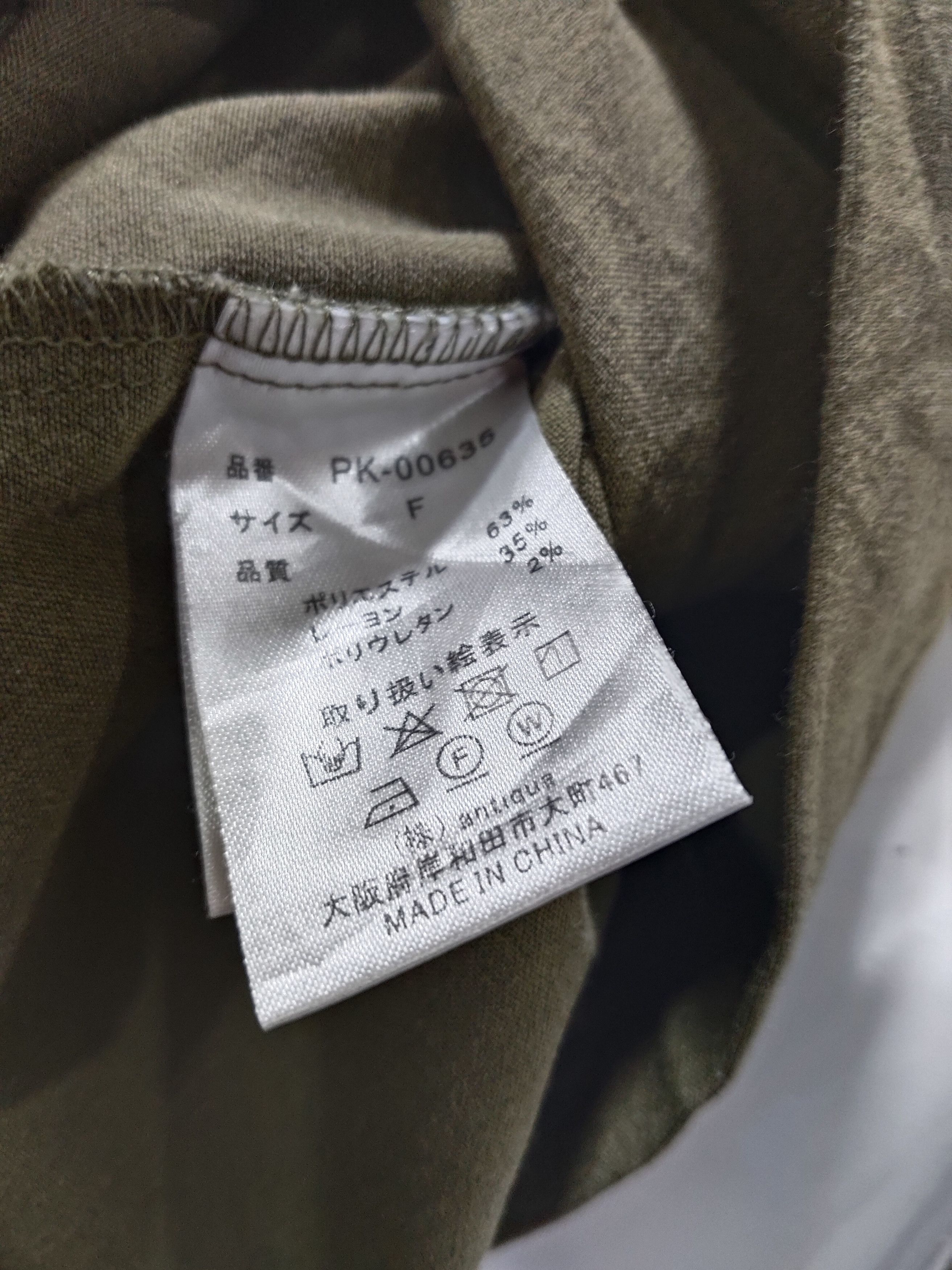 Japanese Brand × RIPVANWINKLE Rare Patterntorso Cotton Olive Green Punkstyle Light Jacket Size US XXL / EU 58 / 5 - 8 Thumbnail