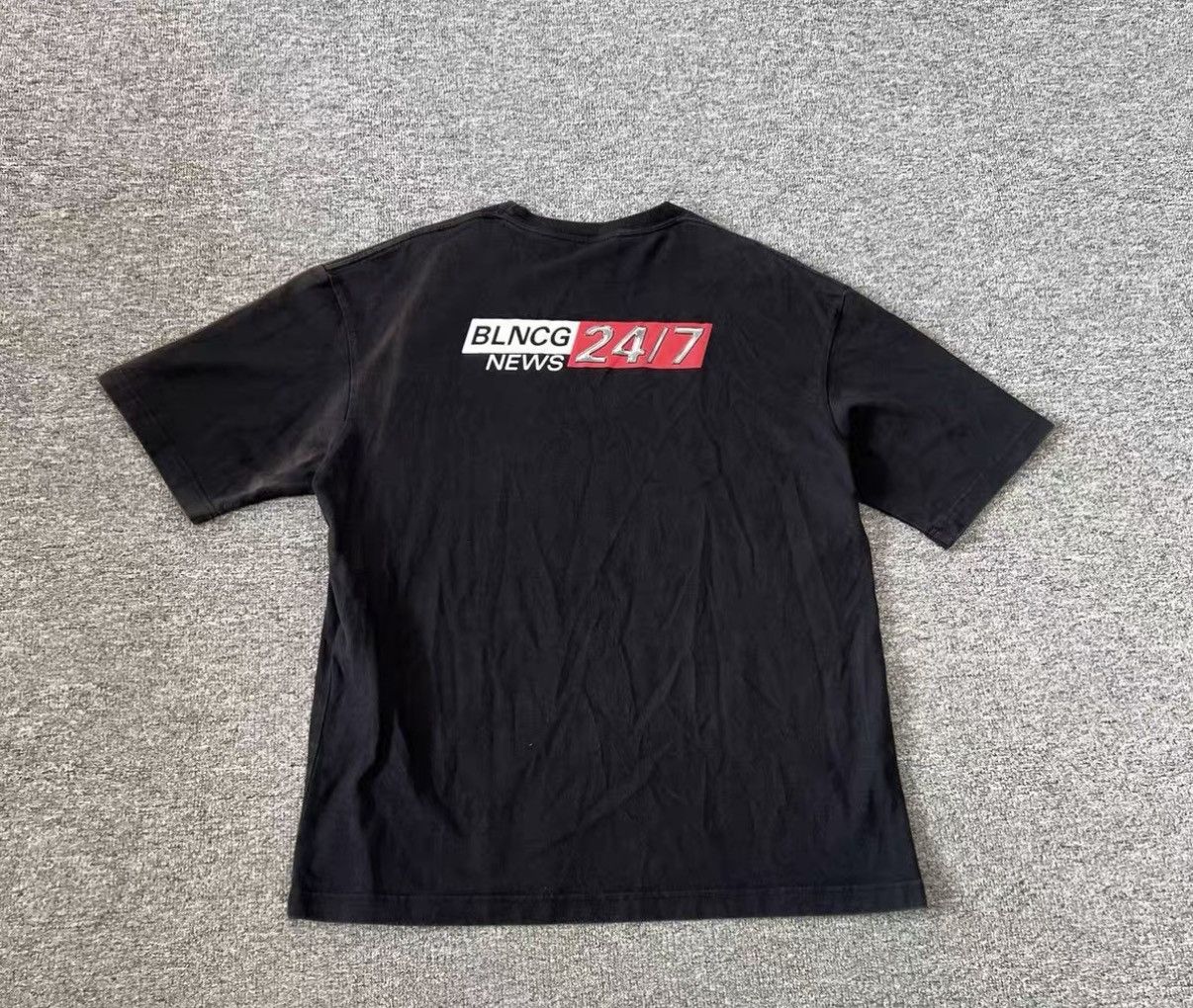 Balenciaga Balenciaga 24/7 Short Sleeve T-Shirt J16 Size US S / EU 44-46 / 1 - 2 Thumbnail