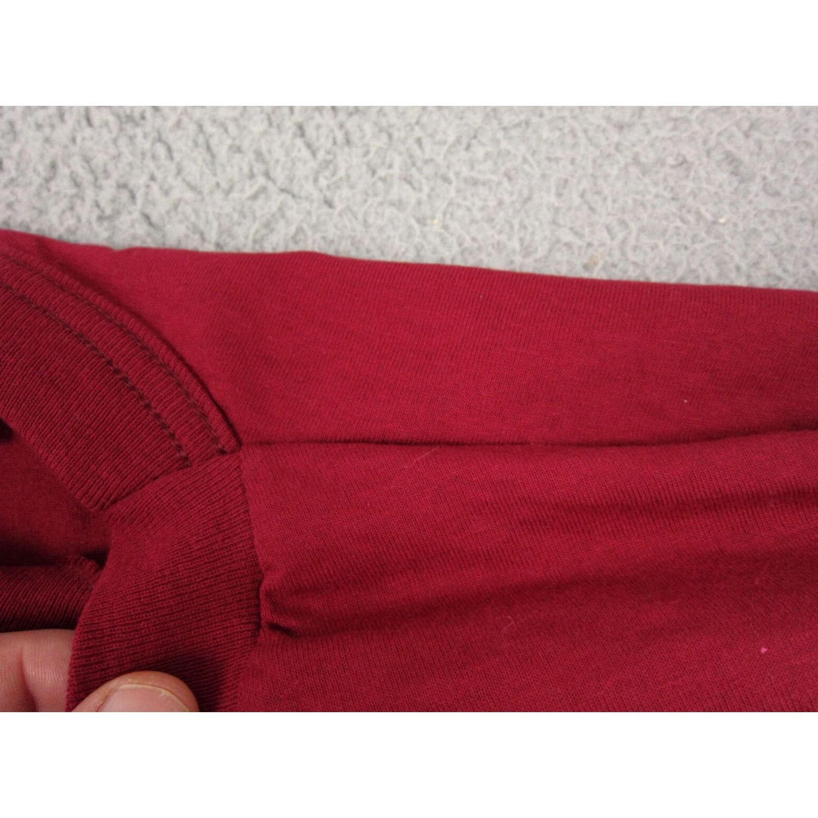 Fruit Of The Loom Vintage Fruit of the Loom Shirt XL Red Mens Size Classic Size US XL / EU 56 / 4 - 7 Thumbnail