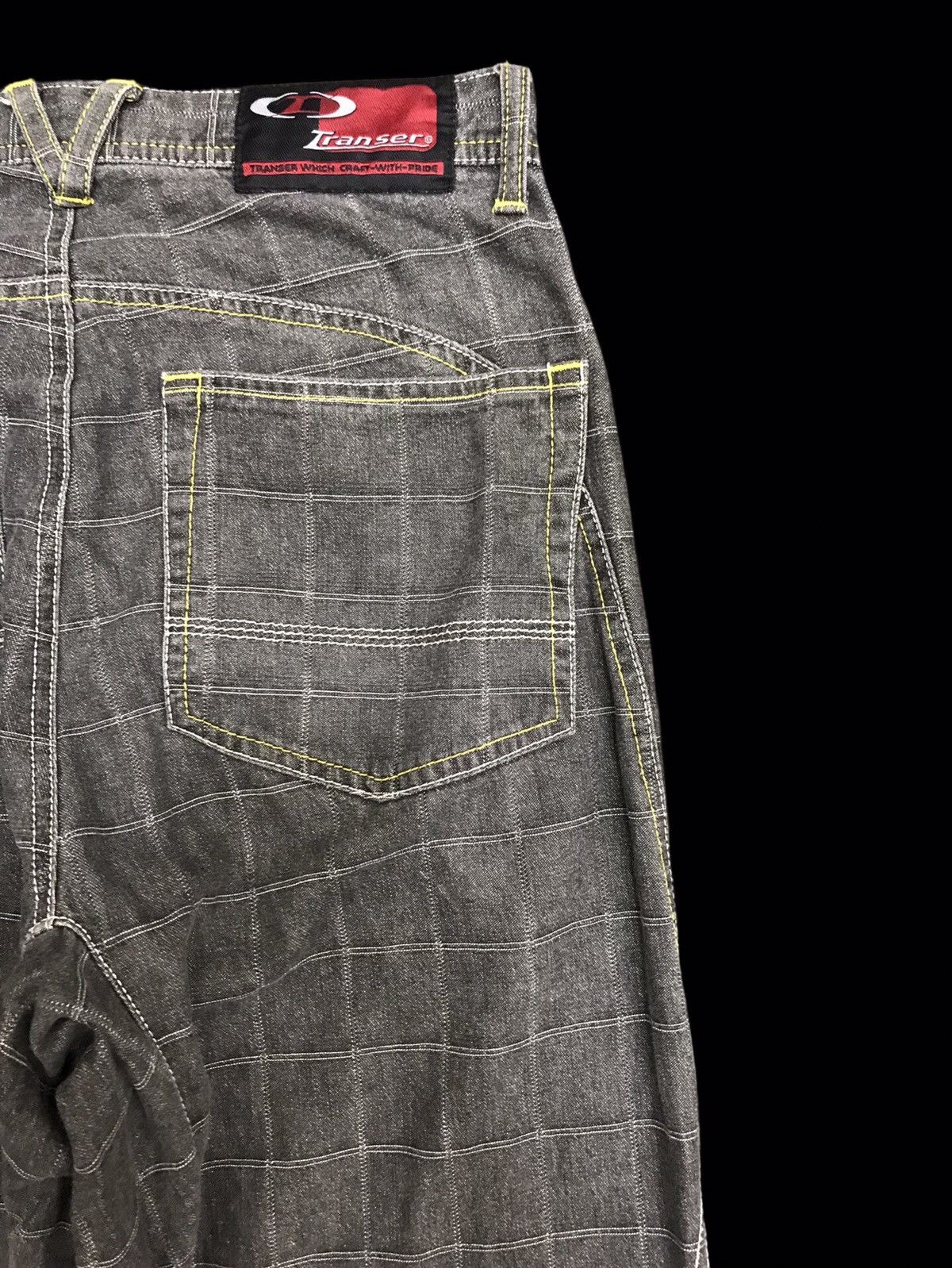 Japanese Brand 💥BAGGY💥VERY RARE TRANSER BAGGY MULTIPOCKETS PANT F354 Size US 29 - 10 Thumbnail