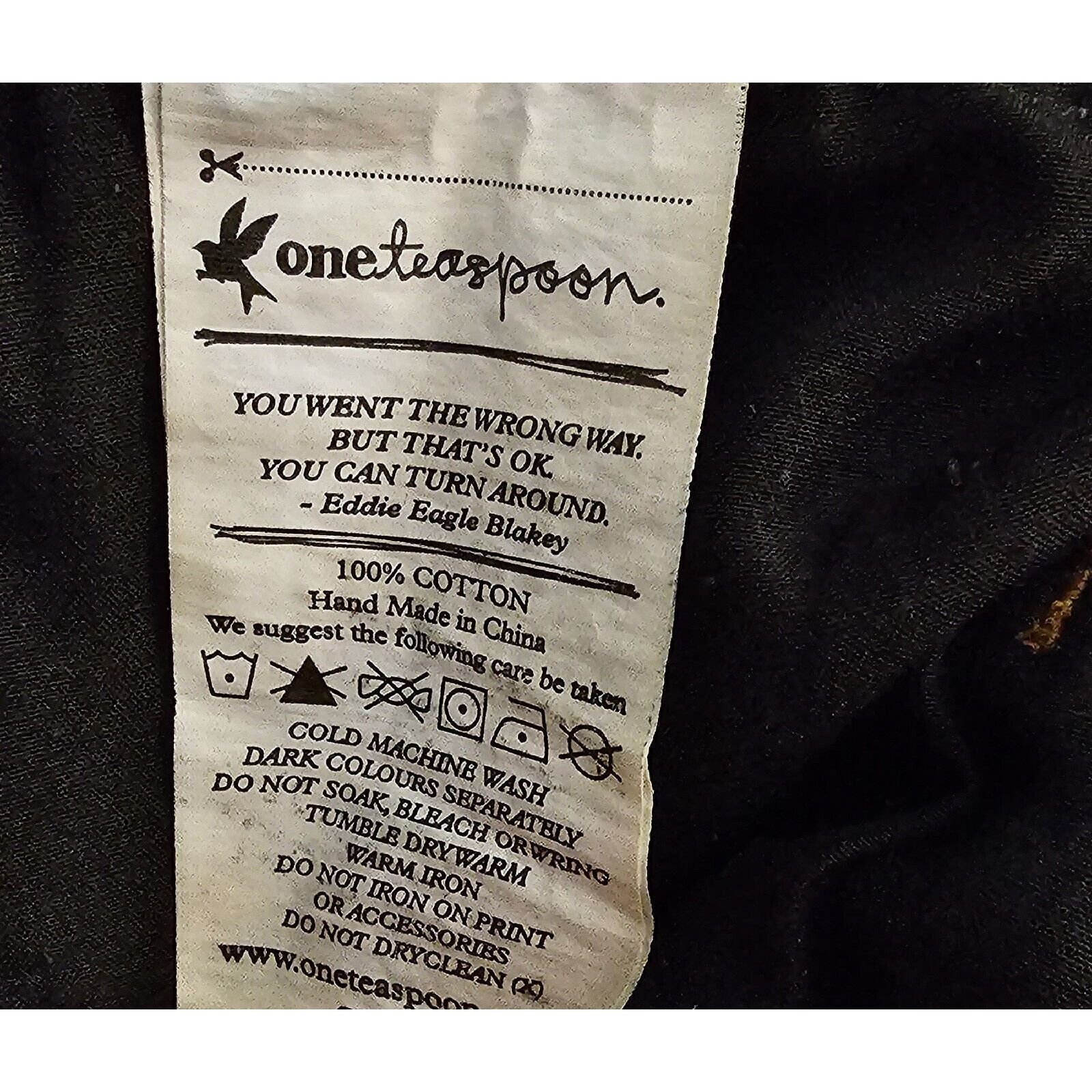 One Teaspoon One Teaspoon Trashed Free Birds Low Waist Distressed 27 W 30 Size 27" / US 4 / IT 40 - 11 Thumbnail