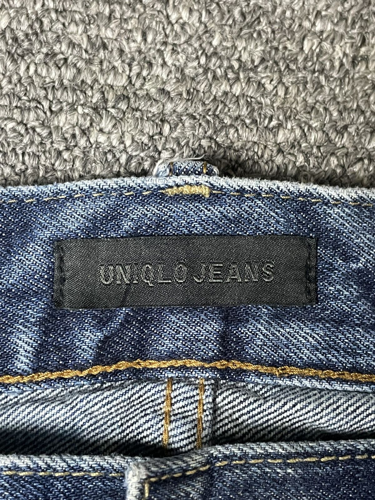 Japanese Brand × Uniqlo × Vintage UNIQLO Brand Regular Straight Cut Jeans (117) Size US 34 / EU 50 - 4 Thumbnail