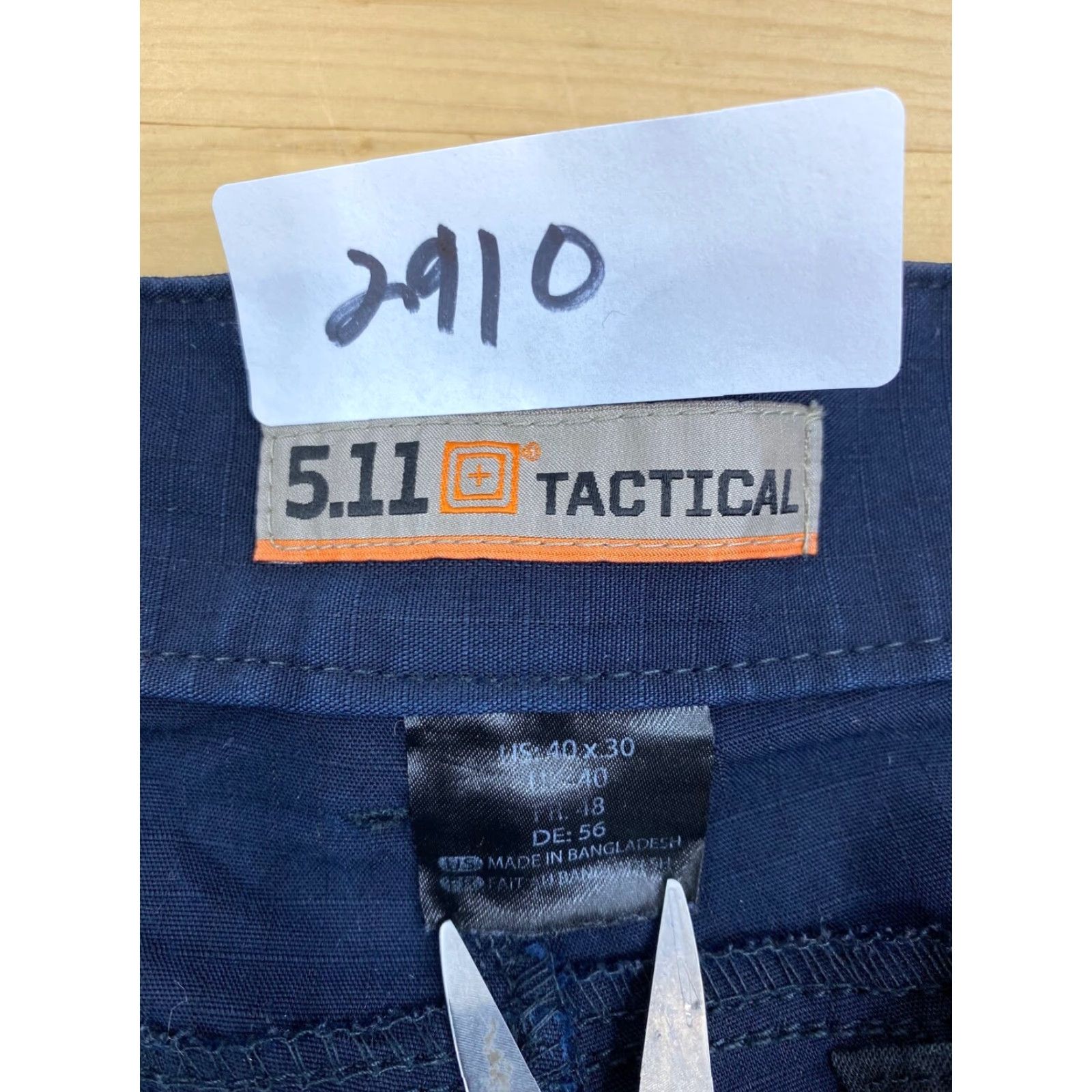 Vintage 5.11 Tactical Mens Cargo Pants 40x30 Navy Blue 5.11 Taclite Pro Outdoor Inseam 30 Regular Size 40 Mens Pants Blue Size US 40 / EU 56 - 5 Thumbnail
