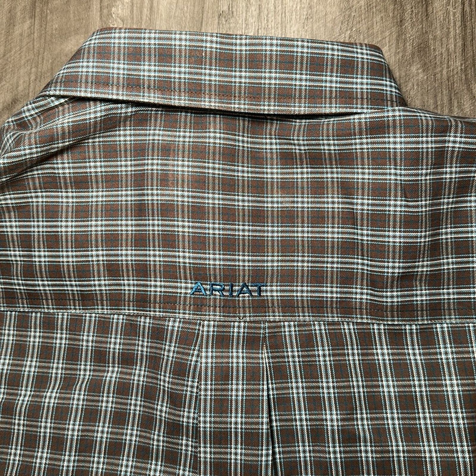 Ariat Ariat Pro Series Western Long Sleeve Button Down - 2XL Size US XXL / EU 58 / 5 - 5 Thumbnail
