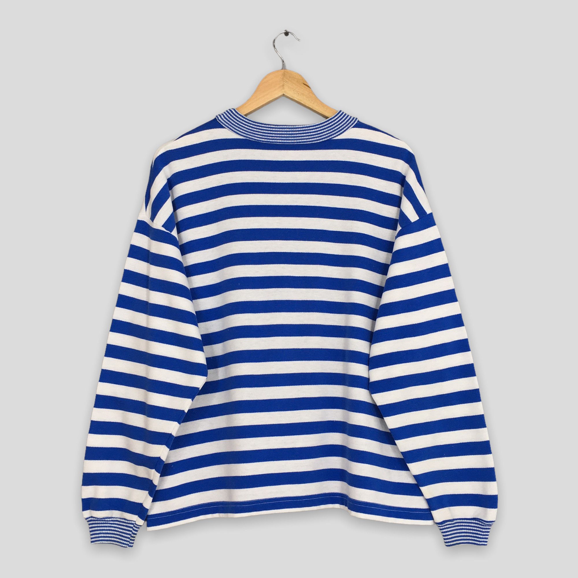 NCAA Vintage Ashley Hall Stripes Sweatshirt Medium Size US M / EU 48-50 / 2 - 5 Thumbnail