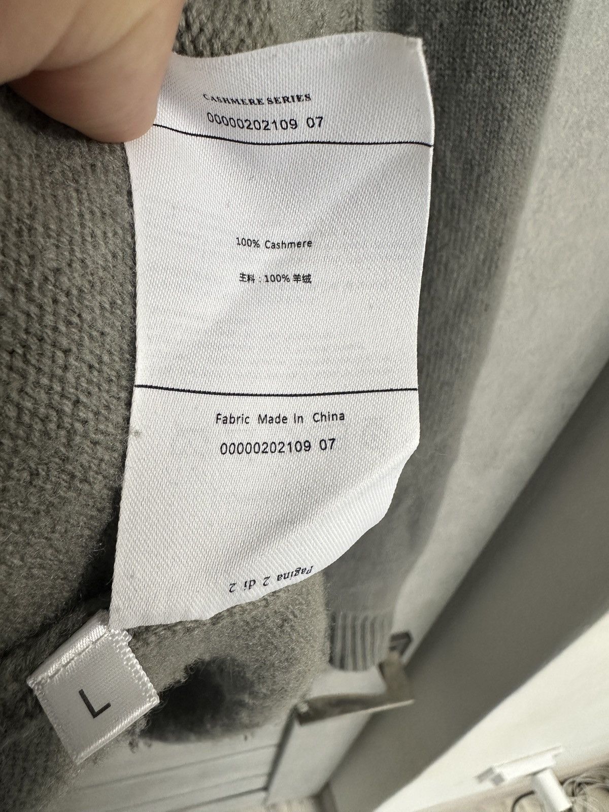 Polo Ralph Lauren Ralph Layrent Polo Bear Purple label Cashmere Sweater Size L / US 10 / IT 46 - 4 Thumbnail