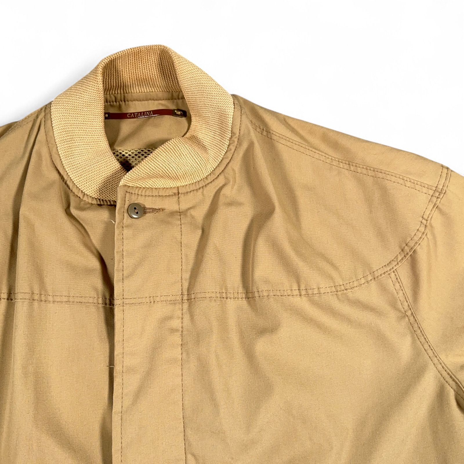 Catalina × Vintage Vintage Catalina Jacket L Brown Bomber