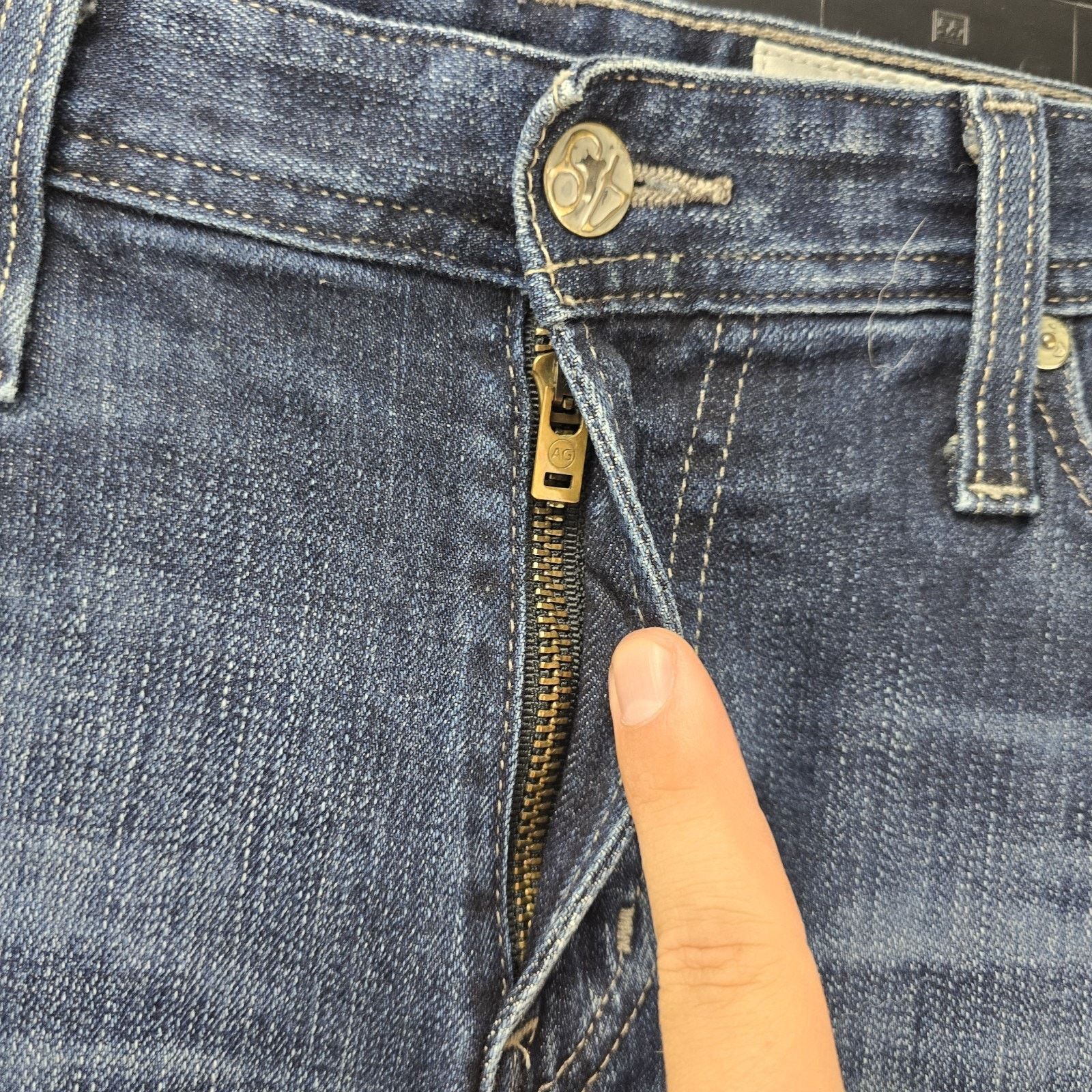 AG Adriano Goldschmied AG Adriano Goldschmied Jeans 30 The Everett Slim Straight Size US 30 / EU 46 - 4 Thumbnail