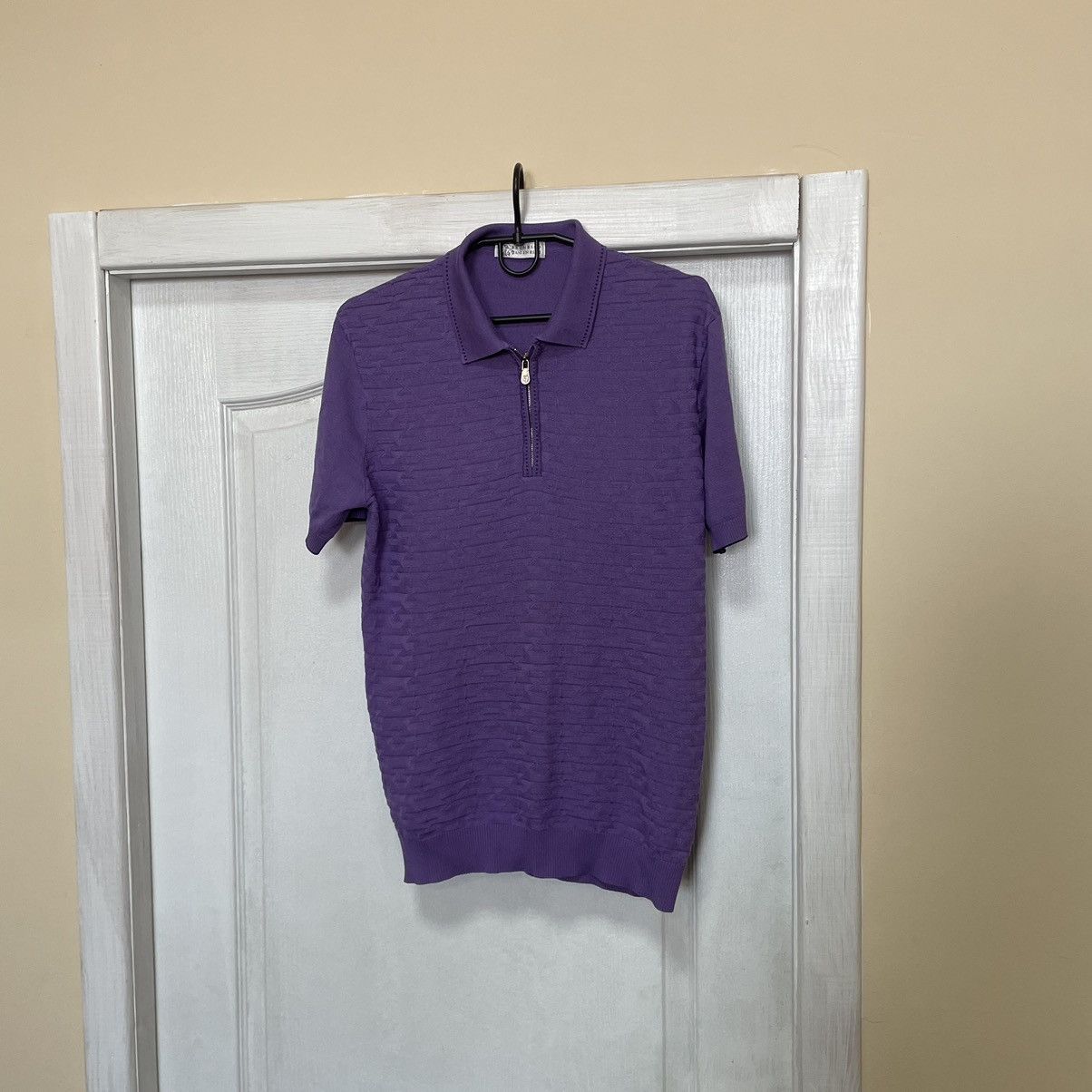 Brunello Cucinelli × Vintage Brunello Cucinelli Polo Shirt tee sweater cardigan old money Size US XL / EU 56 / 4 - 1 Thumbnail