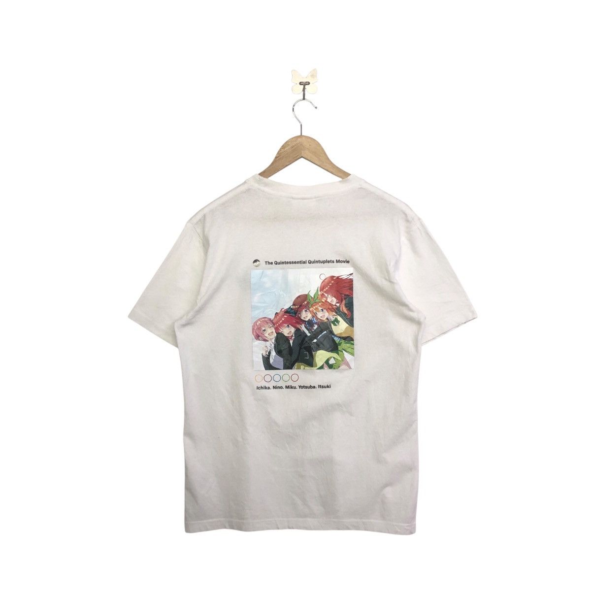 Anime GOTOUBUN NO HANAYOME ANIME MOVIE BACKPRINT TSHIRT Size US L / EU 52-54 / 3 - 1 Thumbnail