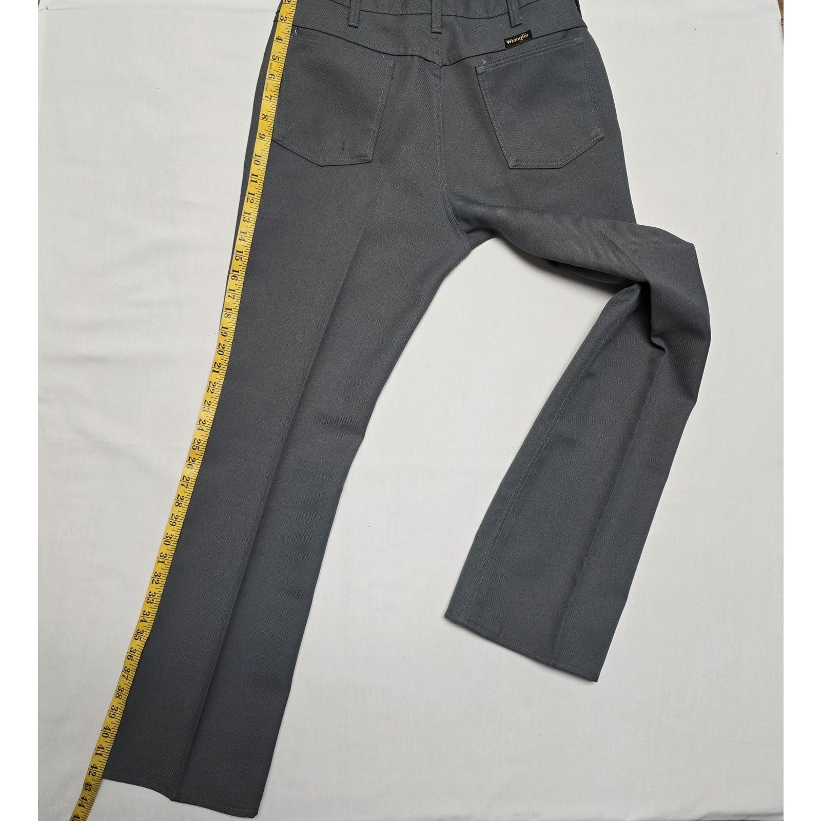Vintage × Wrangler Vintage Wrangler Pants 34x32 Regular Fit Rockabilly Retro Size US 34 / EU 50 - 14 Thumbnail