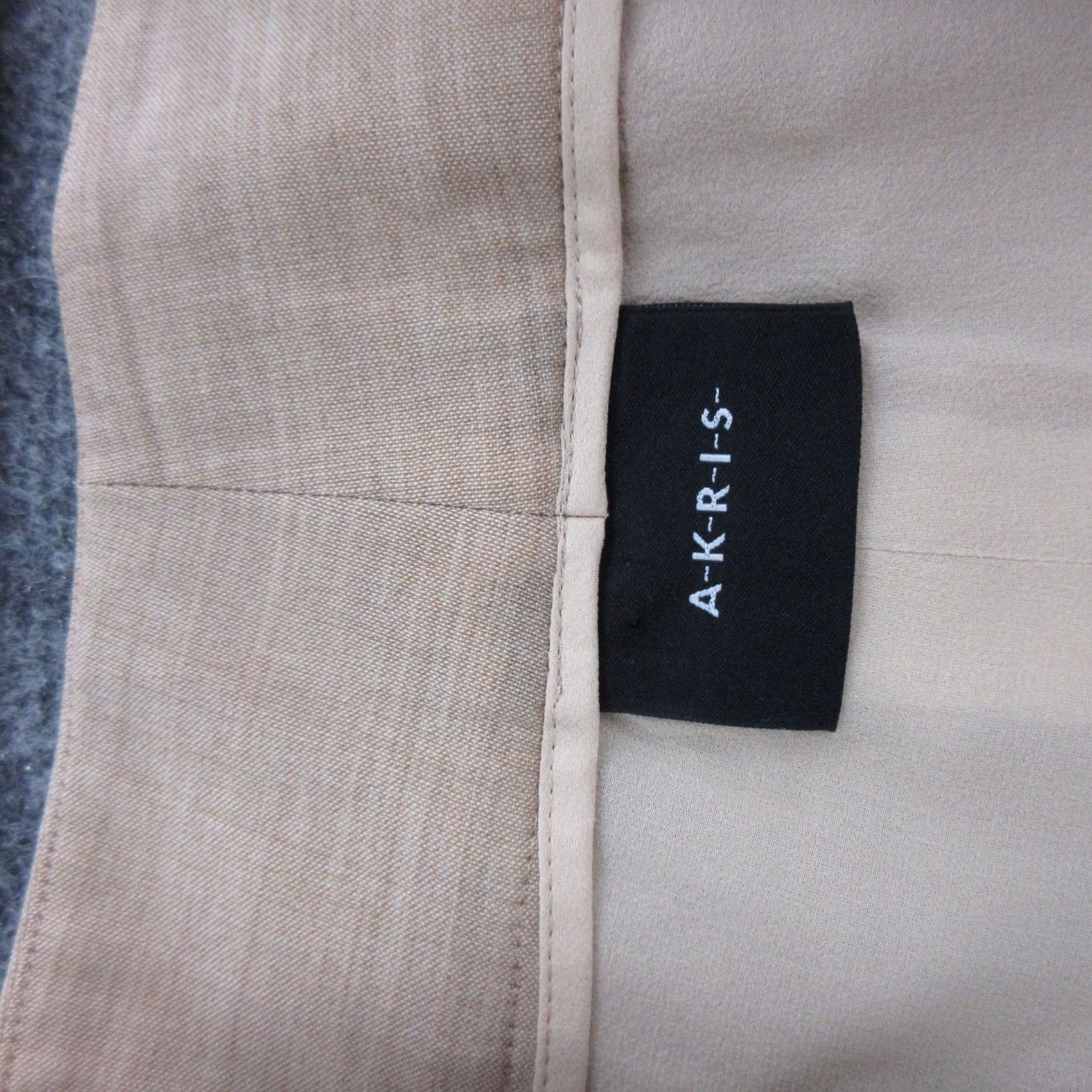 Akris Akris Pants Womens Medium Beige Dress Trousers Wide Leg Lined Career Work Size 30" / US 8 / IT 44 - 5 Thumbnail