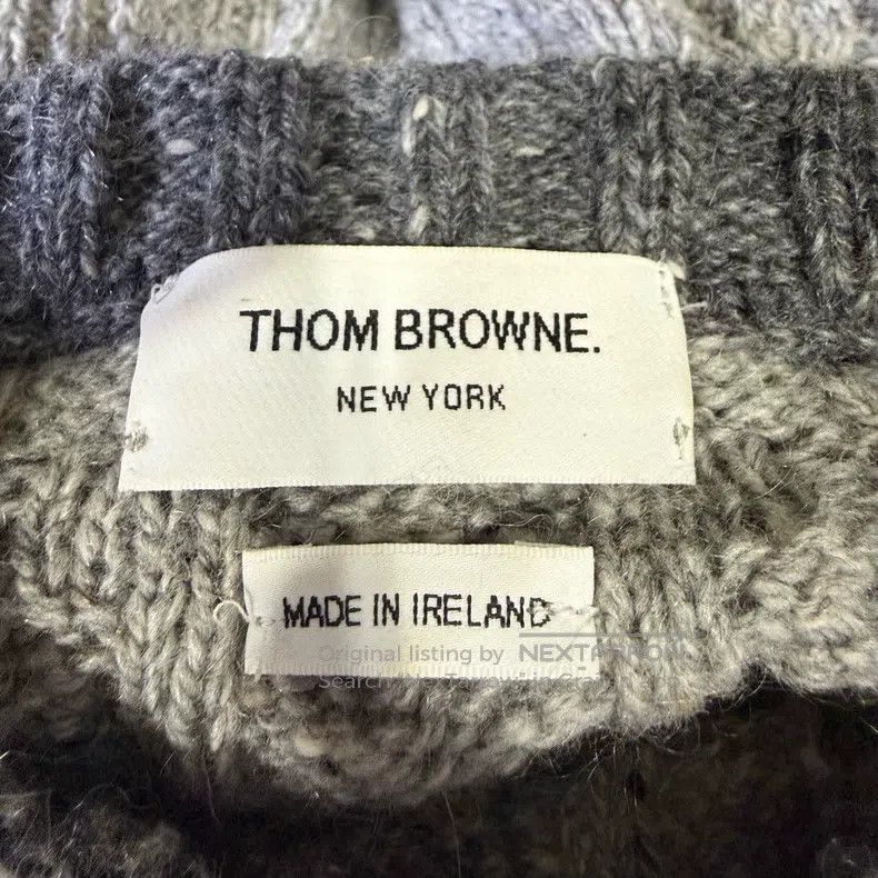 Thom Browne Thom Browne woollen sweater Size US L / EU 52-54 / 3 - 3 Thumbnail