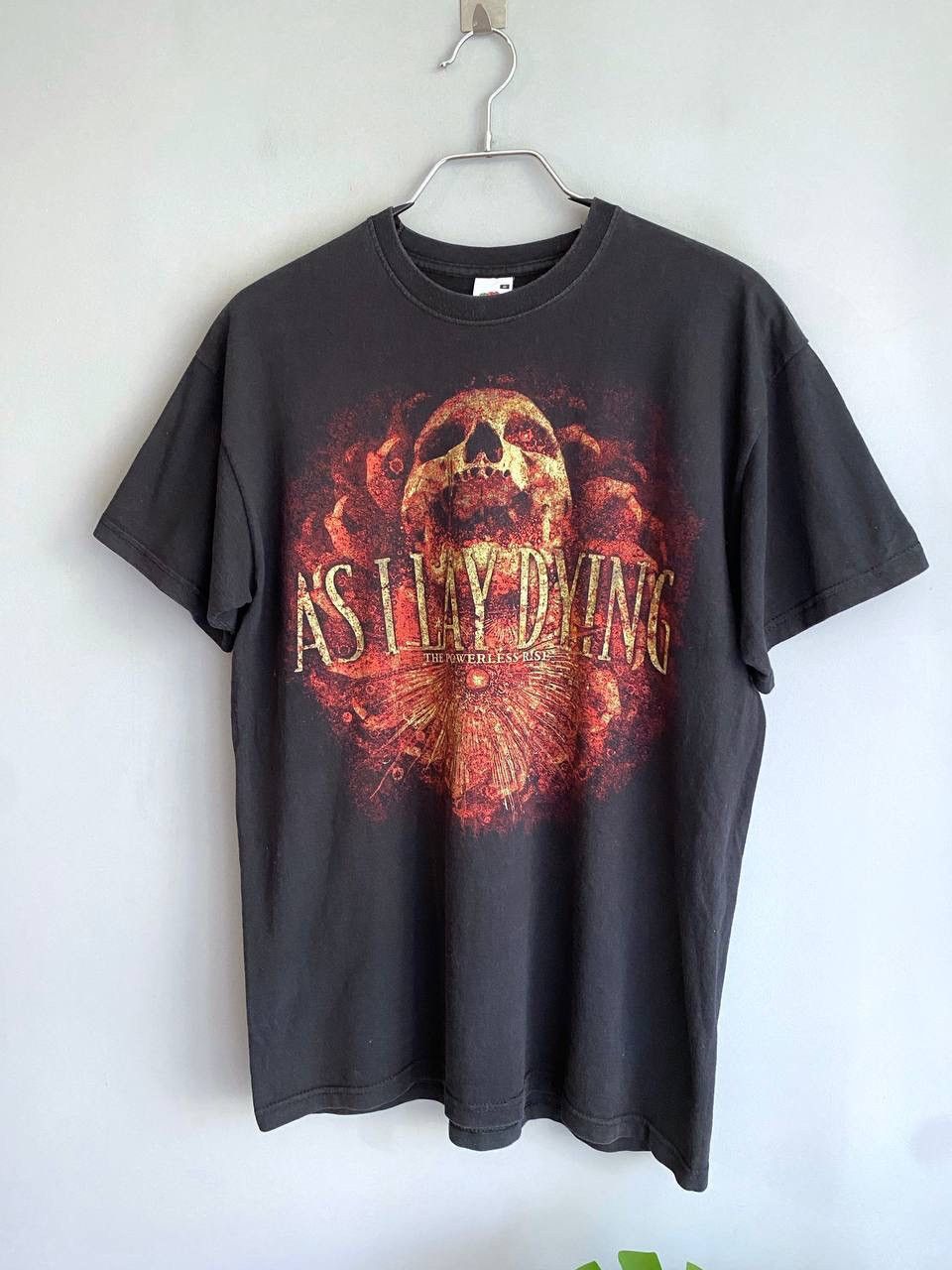 Vintage As I Lay Dying Vintage Metal Rock T-Shirt Fall Tour Size M Size US M / EU 48-50 / 2 - 2 Thumbnail