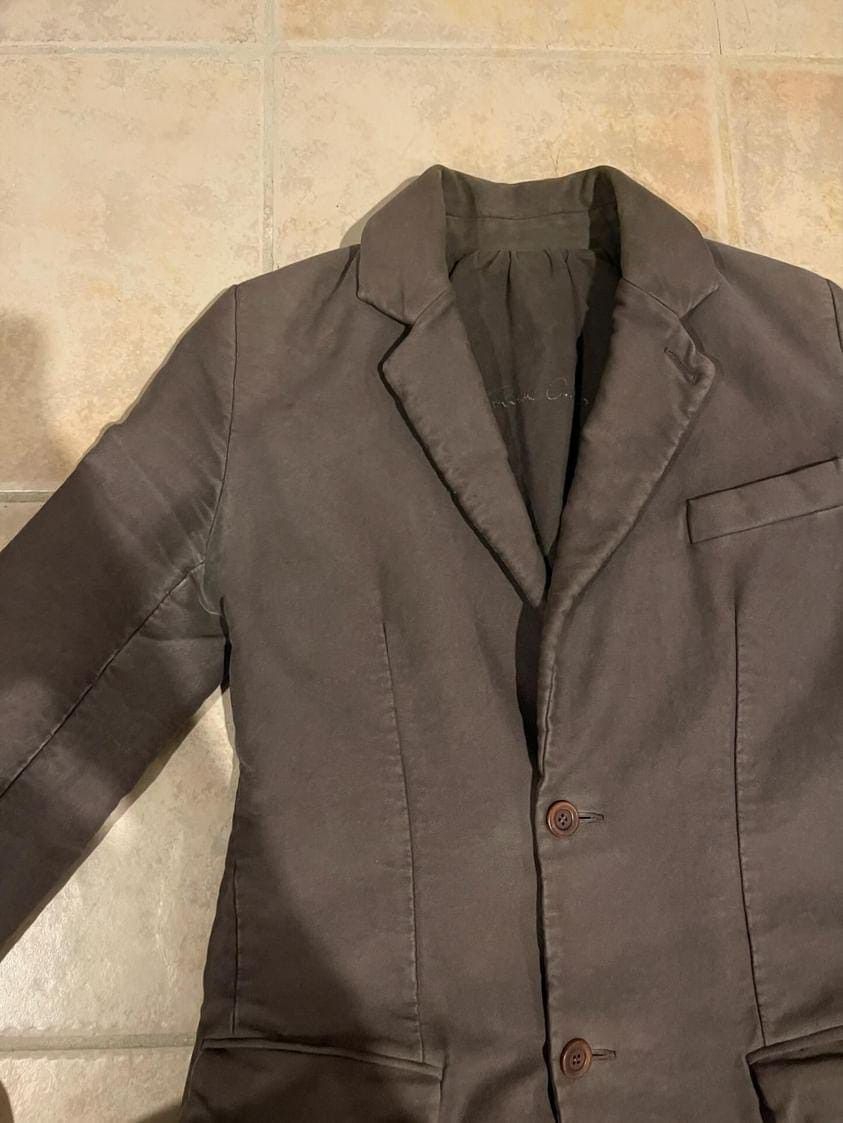 Rick Owens CC000016 FW03 Trucker Dust Coat in Brown Size S / US 4 / IT 40 - 3 Thumbnail