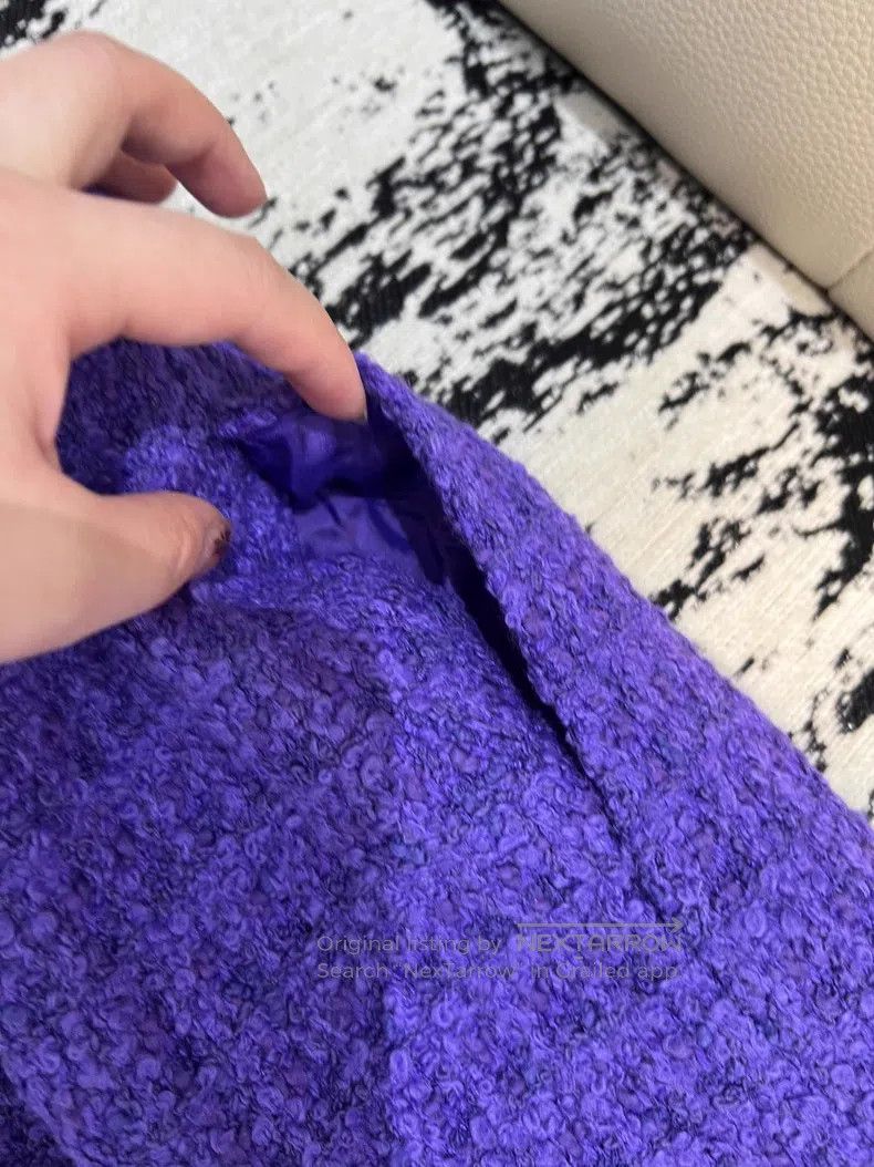 Valentino Valentino Purple shorts Size 28" / US 6 / IT 42 - 8 Thumbnail