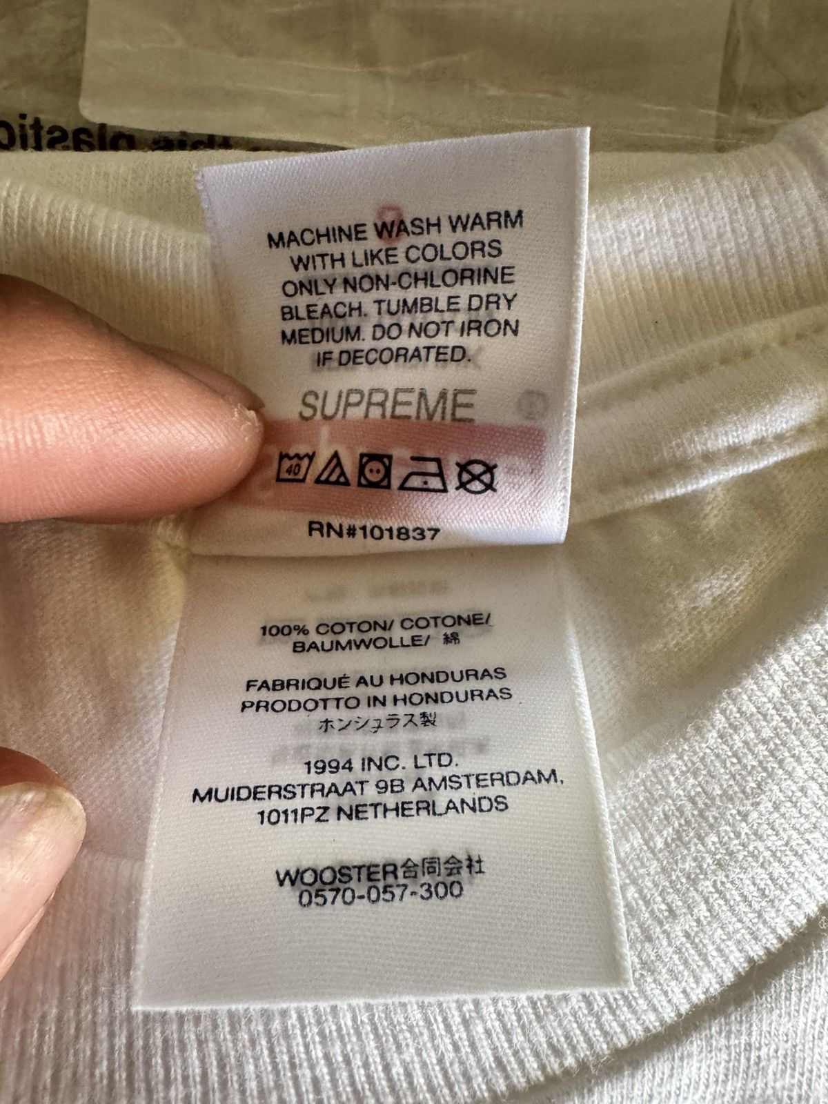 Supreme Supreme Origami Tee Size US S / EU 44-46 / 1 - 4 Thumbnail
