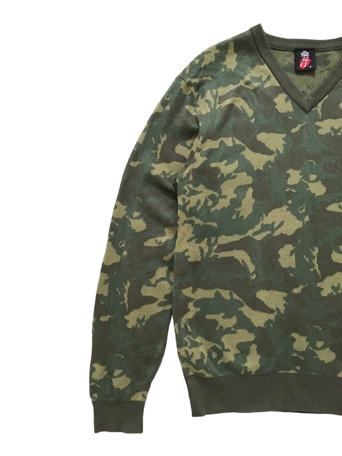 The Rolling Stones The Rolling Stones Camouflage Over Sweater Size US M / EU 48-50 / 2 - 2 Thumbnail