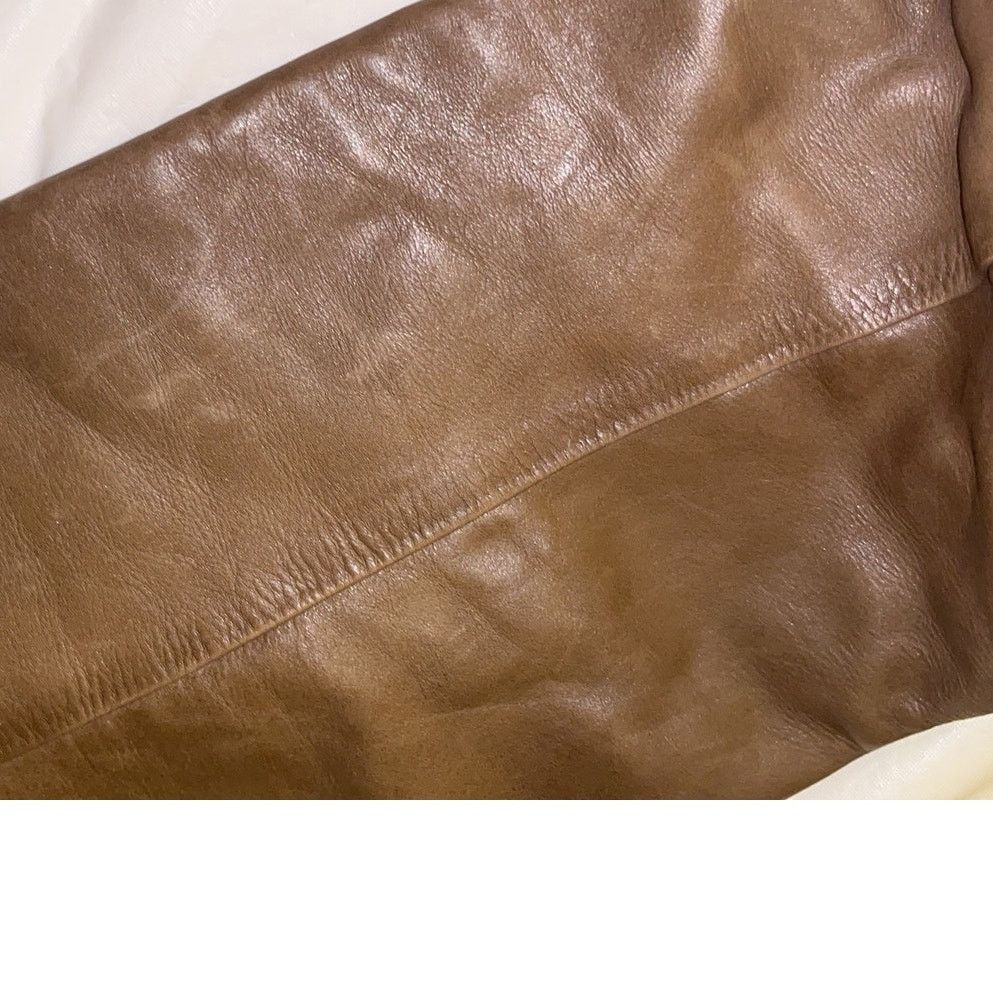 Gucci Gucci Knee High Leather Boots Size: 40C/10 Olive Brown Size US 10 / IT 40 - 14 Thumbnail