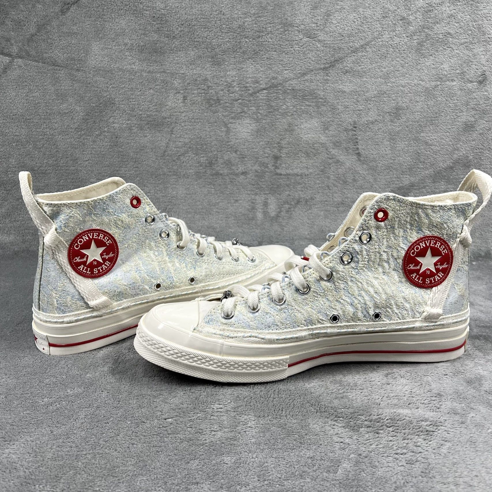 Converse Converse Chuck 70 High Top Year of the Dragon CNY 2024 Mens US Size 11 Ivory Brand Converse Chuck 70 Sneaker High Top Men's 11 Ivory Size ONE SIZE - 2 Thumbnail
