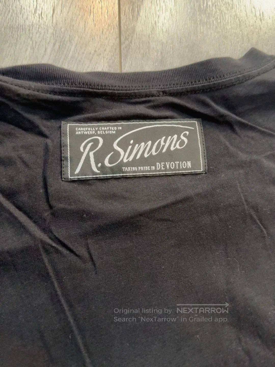 Raf Simons Pocket Print Oversized Tee.