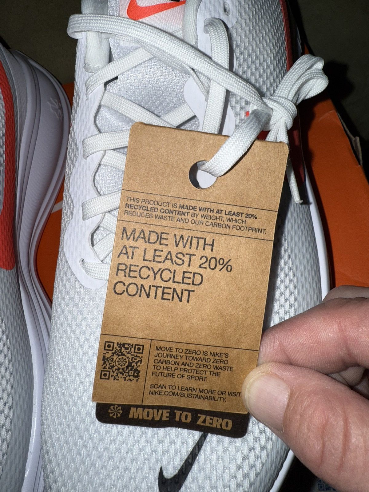 Nike Nike Revolution 8 Wide sz14 New in OG Box! White/Crimson Red Size US 14 / EU 47 - 24 Thumbnail