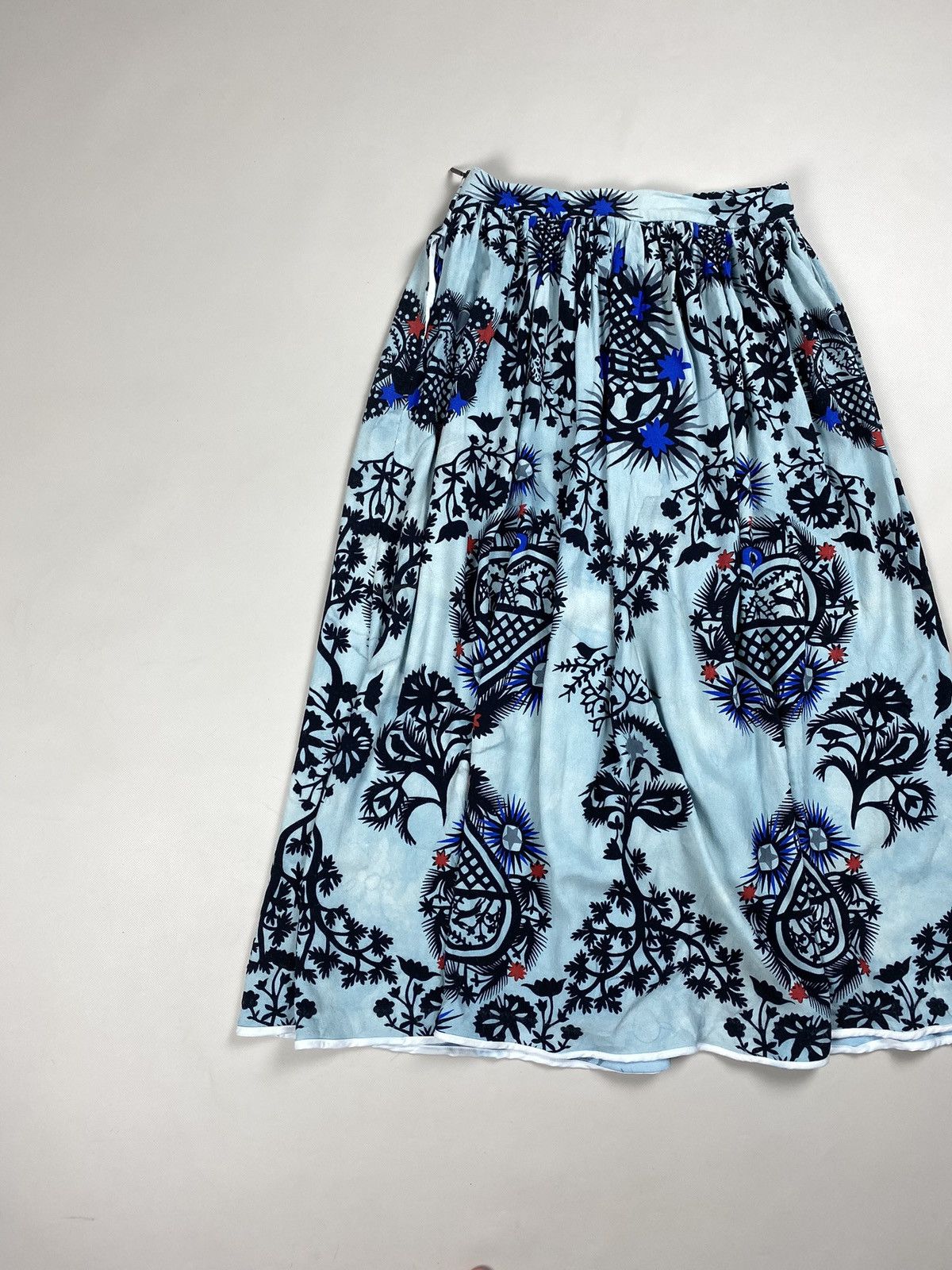 MSGM MSGM ladies overprinted viscose skirt size 40 / L Size 27" / US 4 / IT 40 - 17 Thumbnail