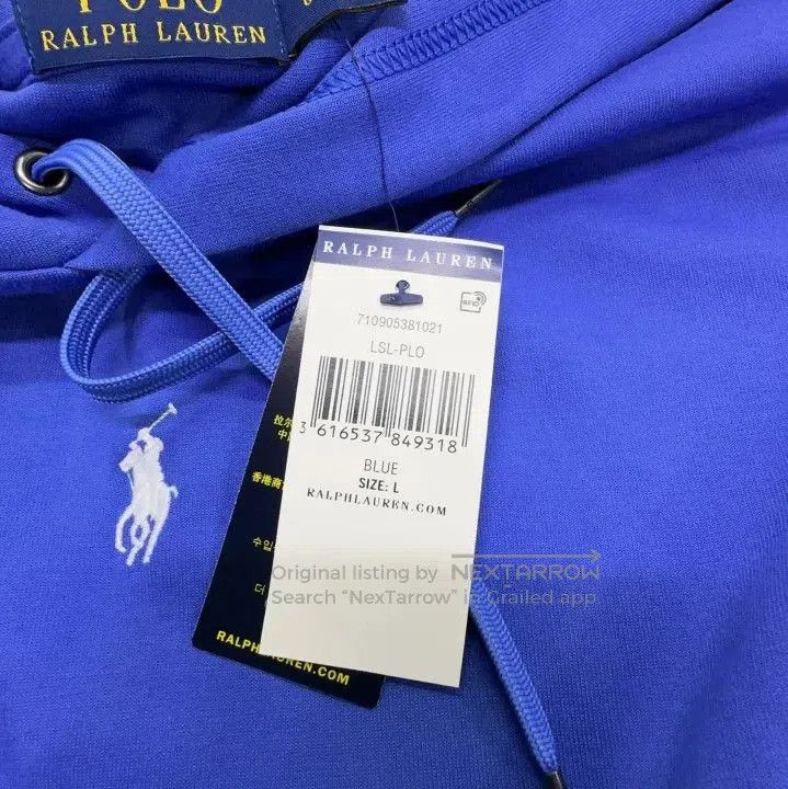 Polo Ralph Lauren Polo Ralph Lauren Embroidered Logo Hooded Sweatshirt. Size US L / EU 52-54 / 3 - 5 Thumbnail