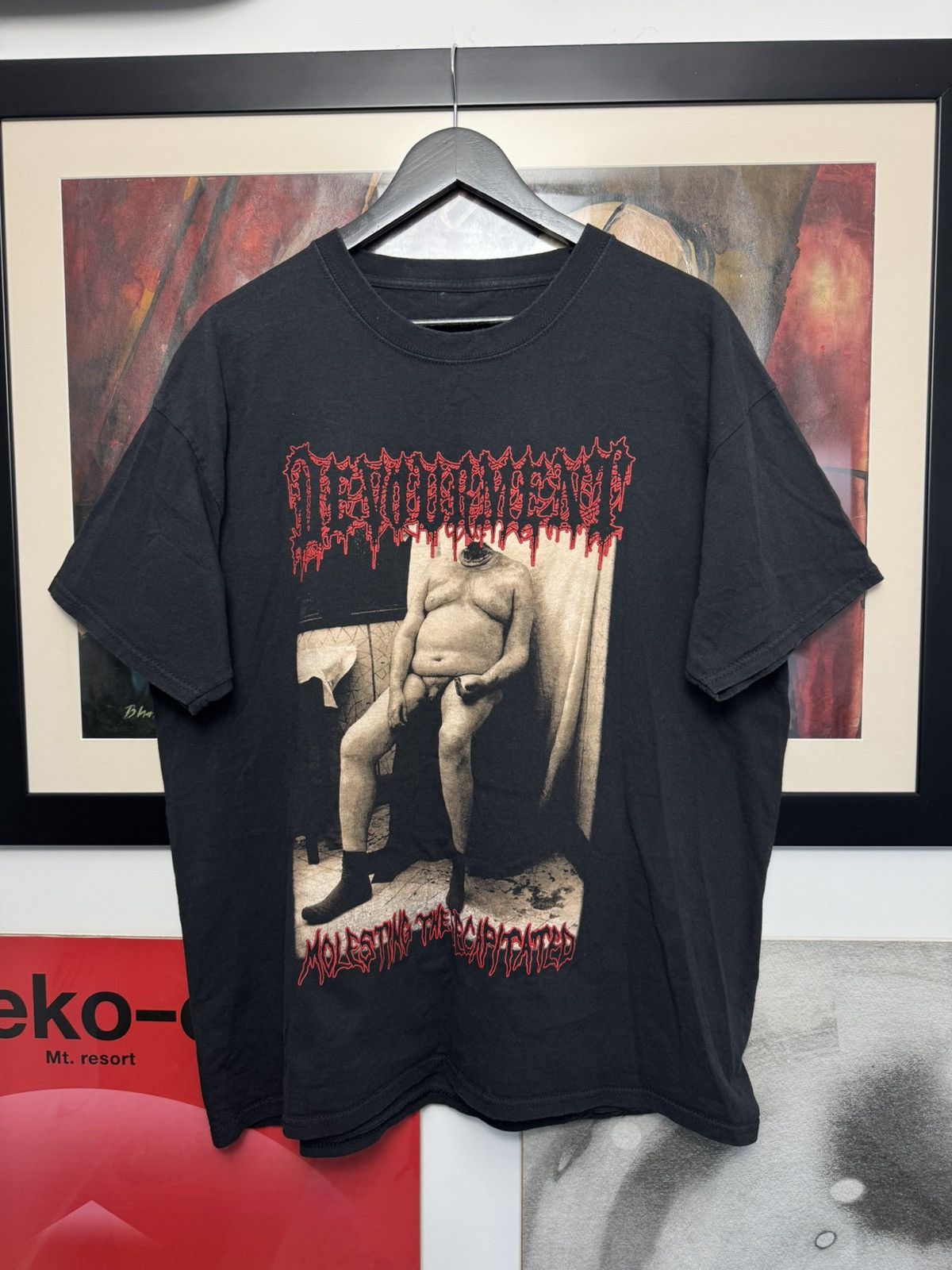 Band Tees Vintage Devourment Death Metal Band Tee Hardcore Rare Y2k Size US L / EU 52-54 / 3 - 1 Thumbnail