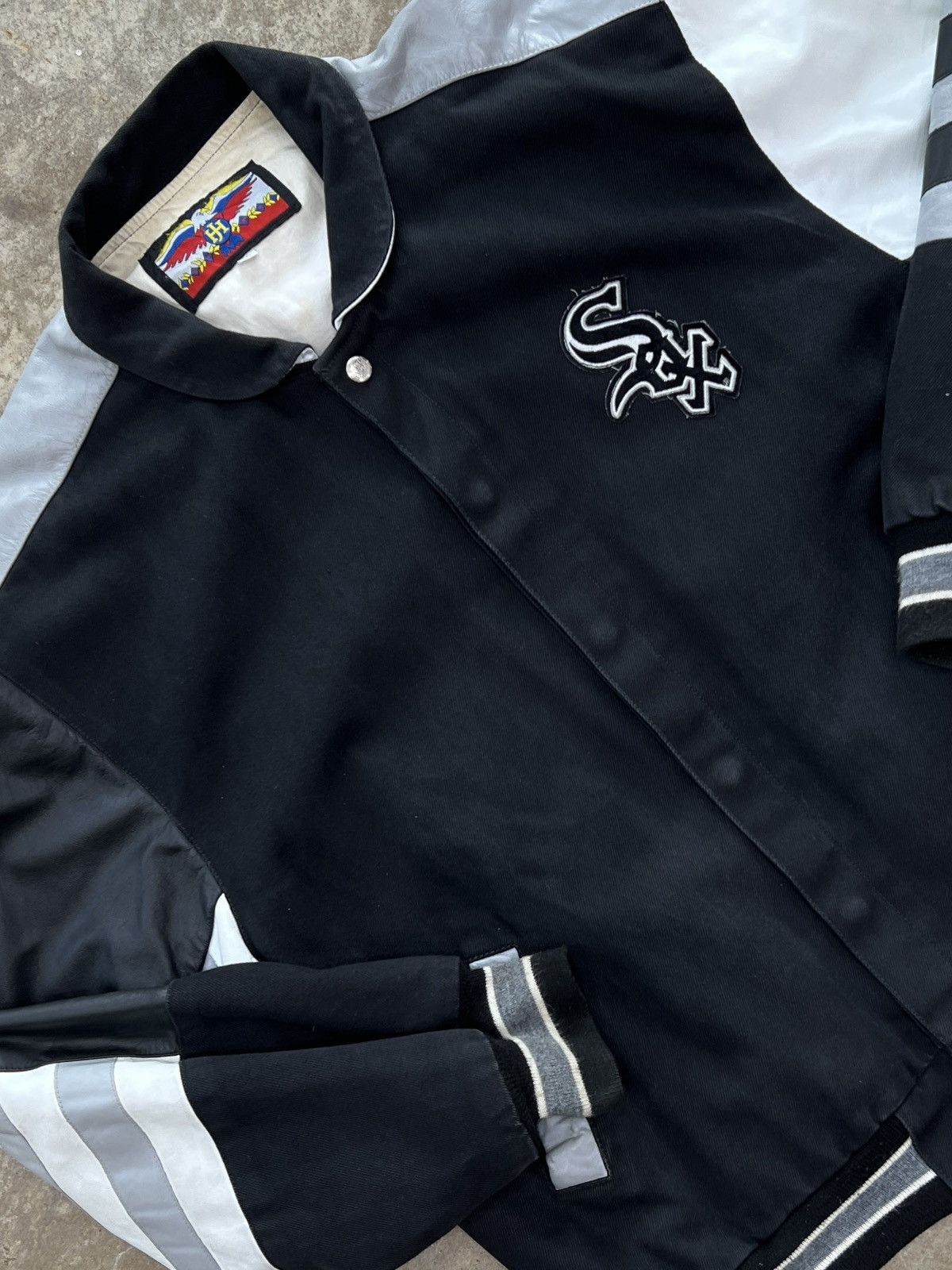 Jeff Hamilton Vintage Jeff Hamilton MLB White Sox Jacket XL Size US XL / EU 56 / 4 - 4 Thumbnail