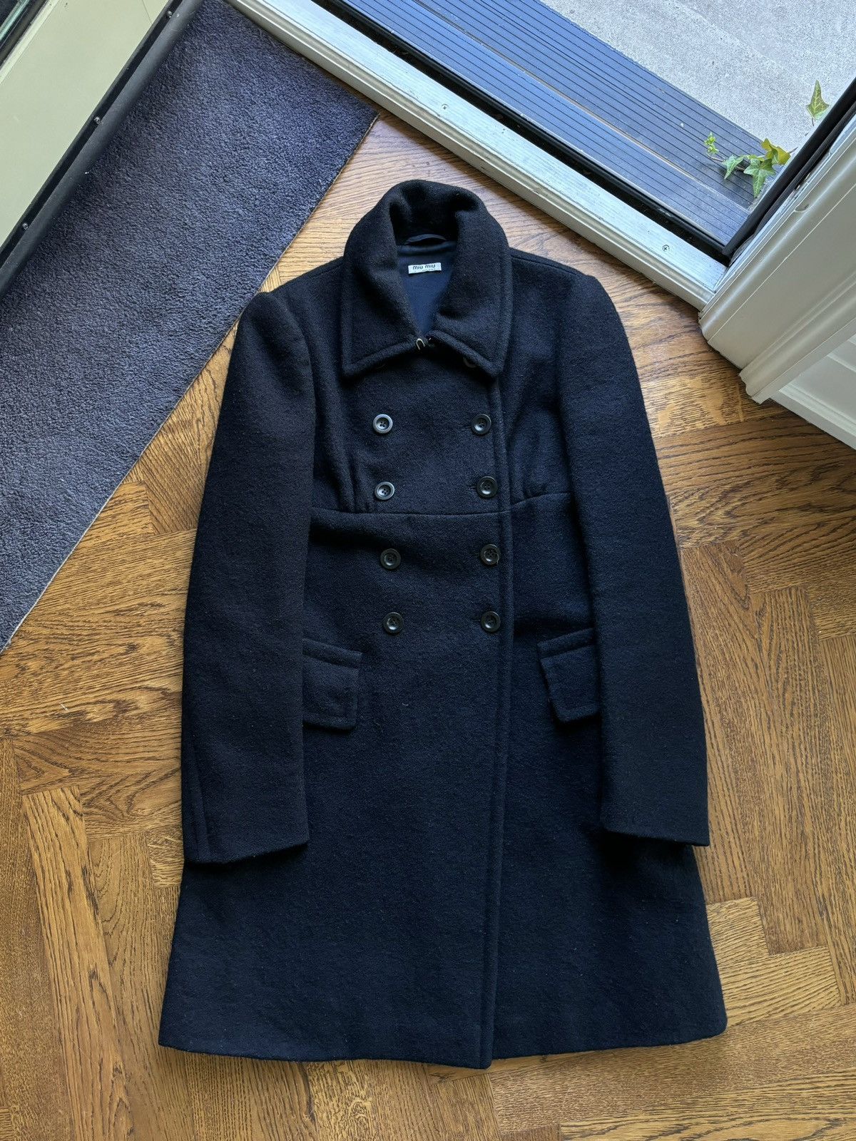 MIU MIU 00s Wool Long Coat