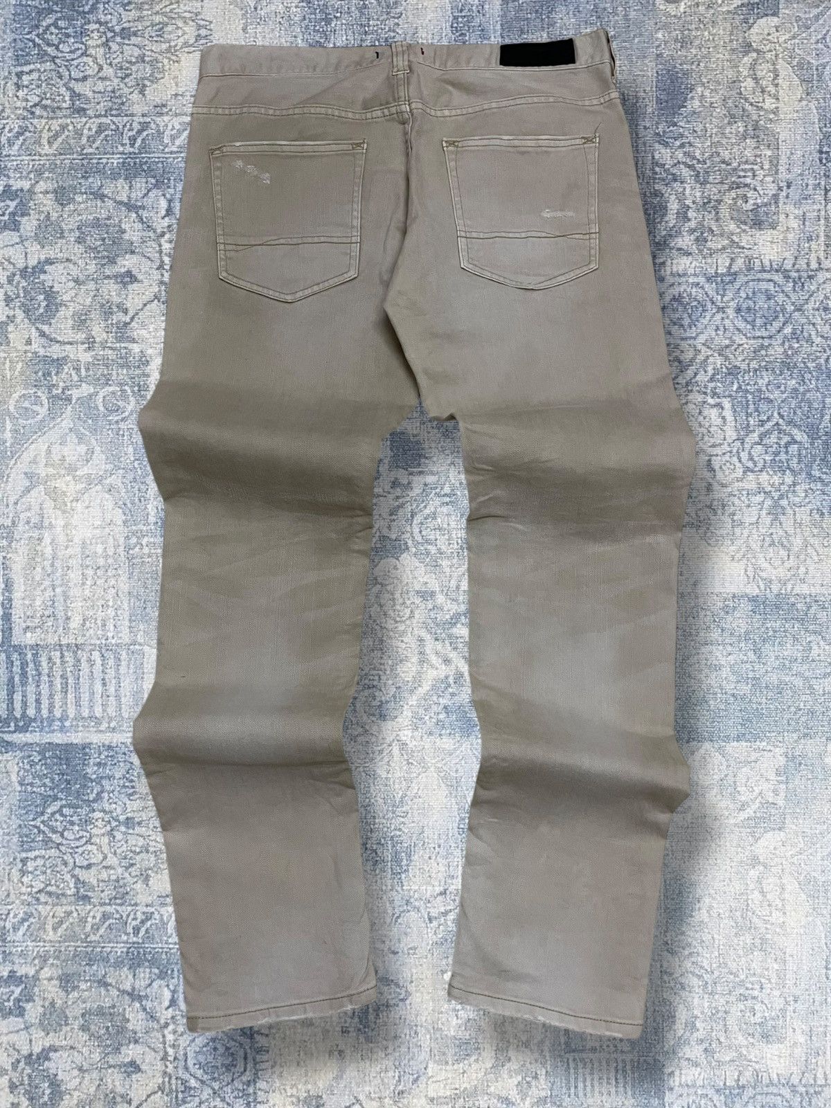 Japanese Brand Vintage Japan Designer Bayflow Slim Skinny Distressed Denim Size US 32 / EU 48 - 8 Thumbnail