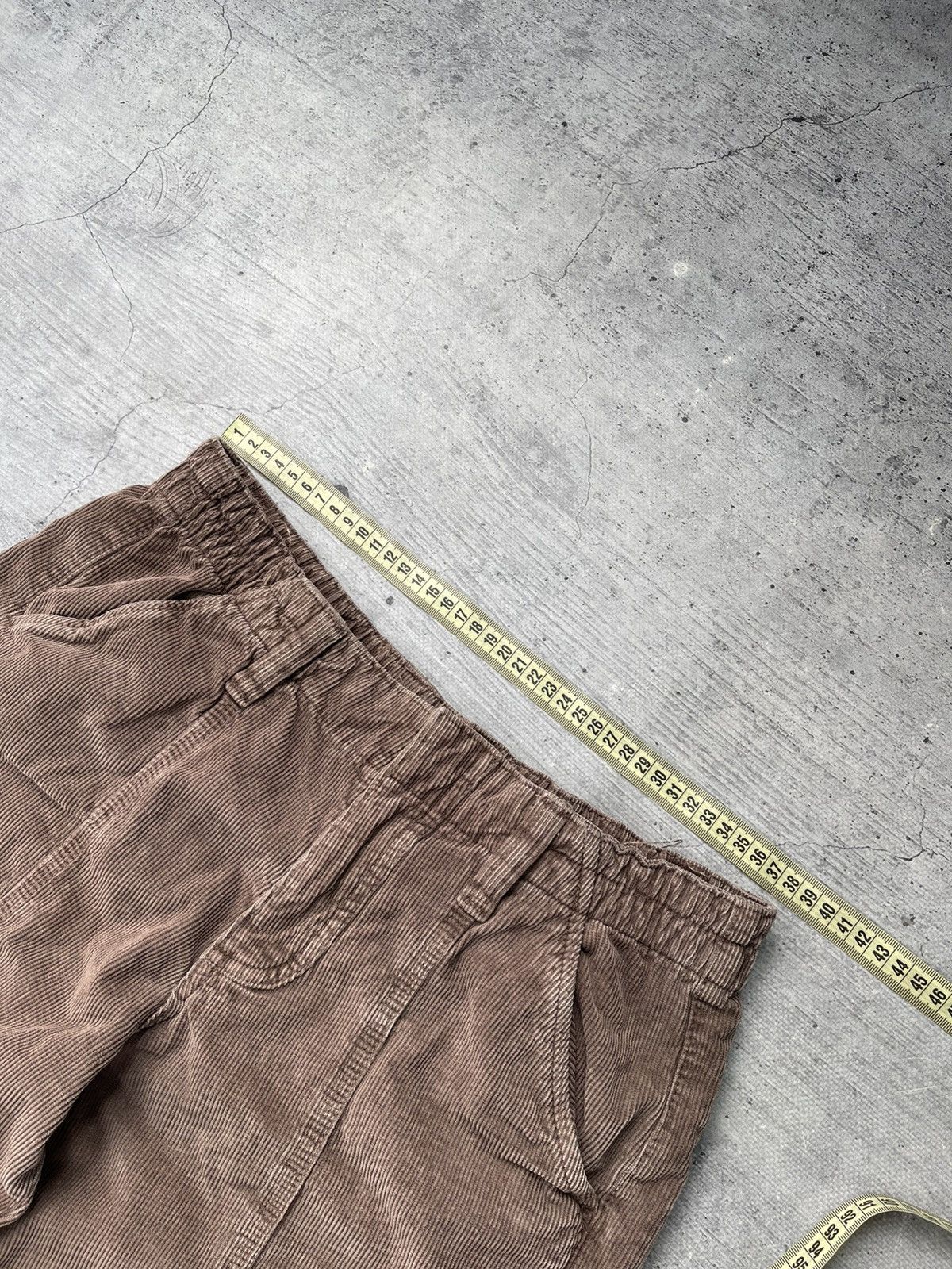 Japanese Brand VTG Brown Corduroy Parachute Multi Pocket Y2K Pants Size US 32 / EU 48 - 6 Thumbnail