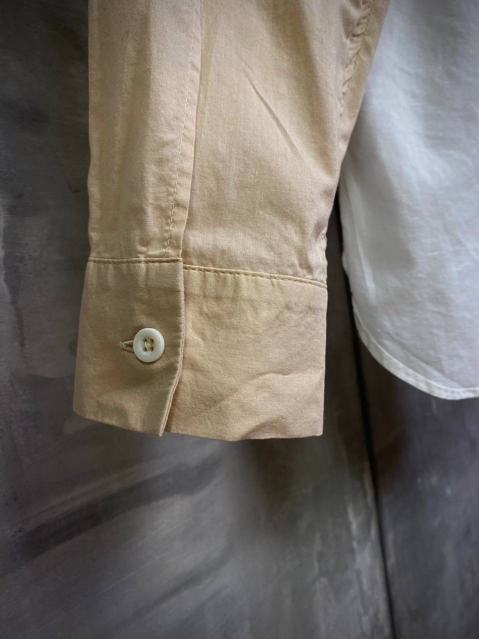 Ann Demeulemeester Shirt contrasting sleeves S-M Size 46R - 4 Thumbnail