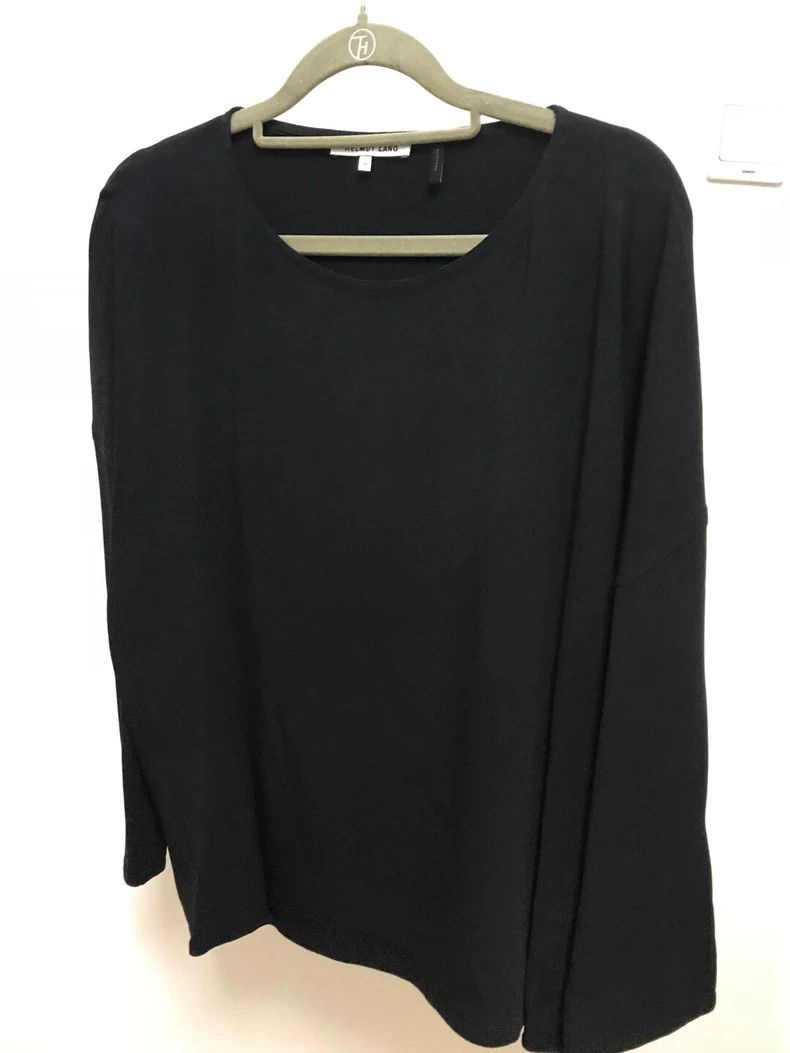 Helmut Lang HELMUT LANG Black Long Sleeve Shirt - dmc Size US XS / EU 42 / 0 - 1 Thumbnail