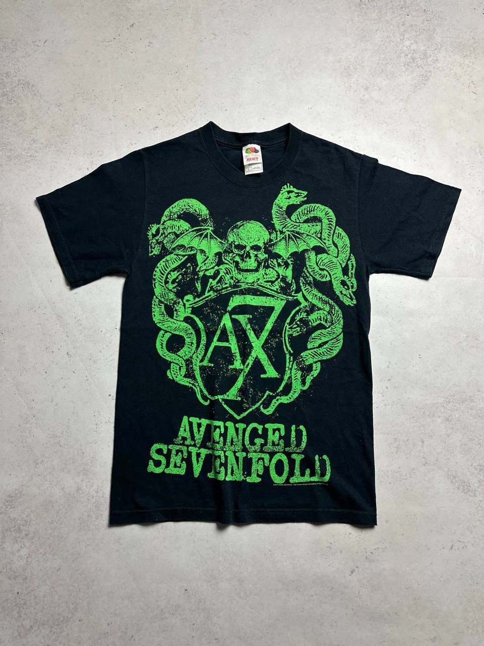 Band Tees × Vintage Vintage Avenged Sevenfold Promo T-shirt S Size US S / EU 44-46 / 1 - 1 Thumbnail