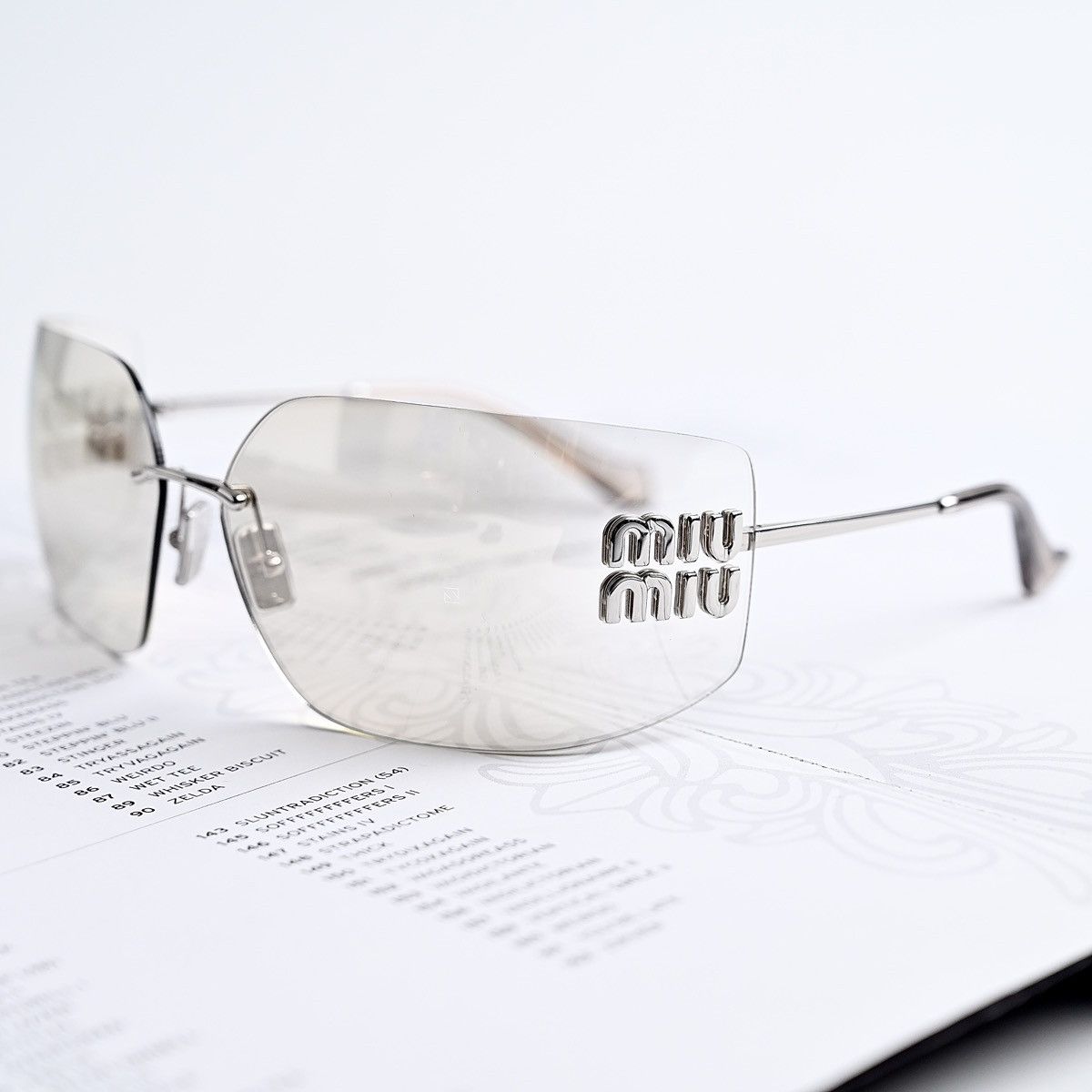 Miu Miu MIU MIU 0MU 54YS SUNGLASSES Size ONE SIZE - 2 Thumbnail