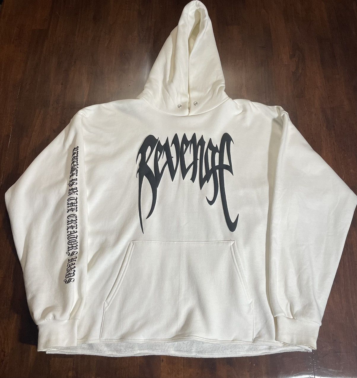 Revenge Revenge x XXXTENTACION White Kill Hoodie Size US L / EU 52-54 / 3 - 3 Thumbnail