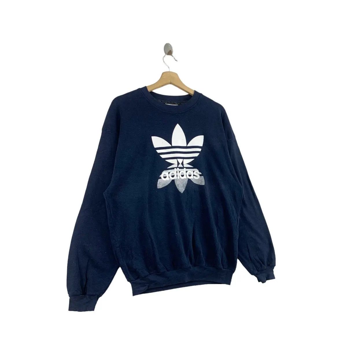 Adidas Vintage 90’ ADIDAS ORIGINALS TREFOIL Shadow Logo Size L / US 10 / IT 46 - 5 Thumbnail