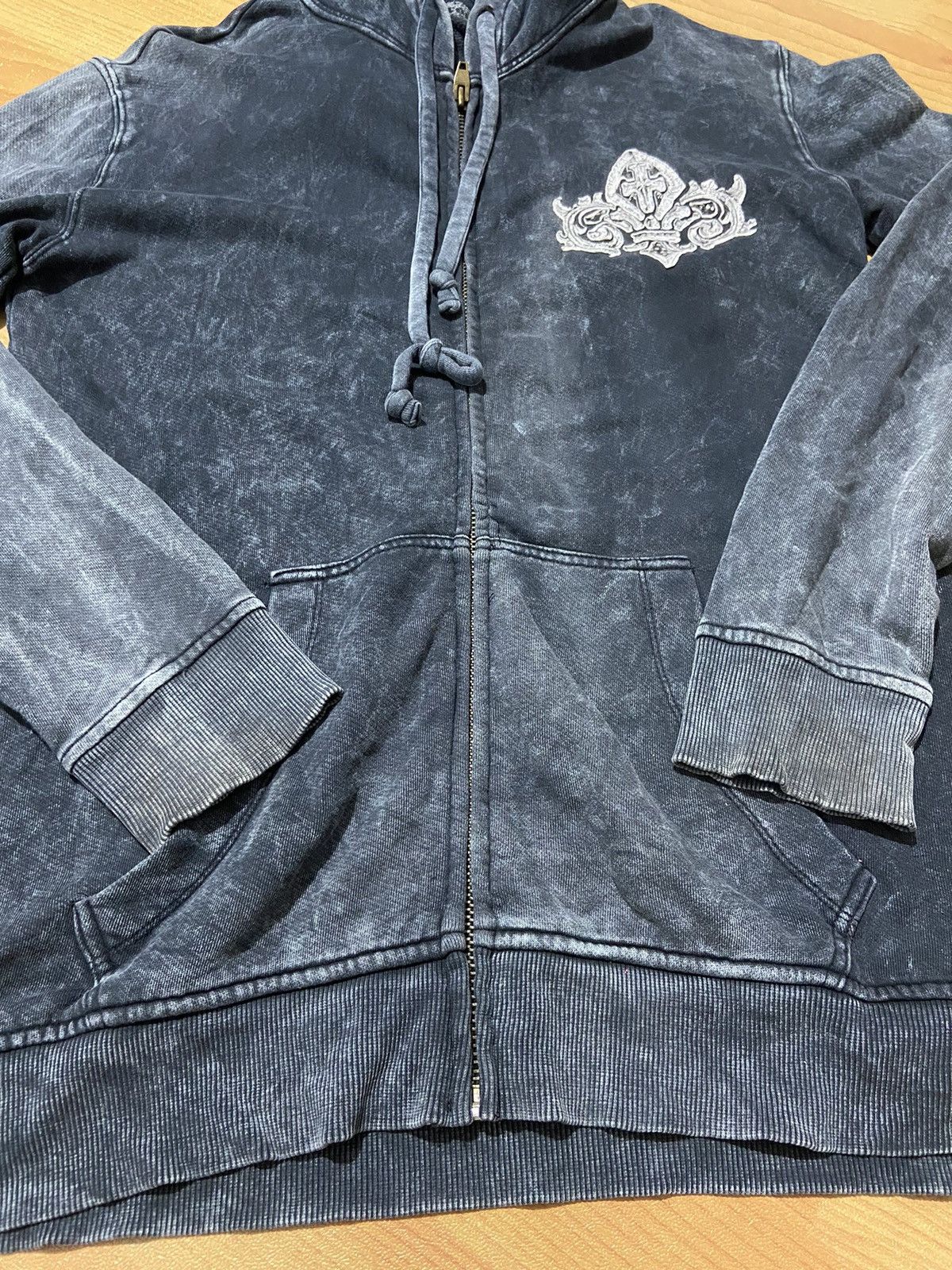 Yasuyuki Ishii Buckaroo skeleton washed hoodie ifsixwasnine styled Size US L / EU 52-54 / 3 - 6 Thumbnail