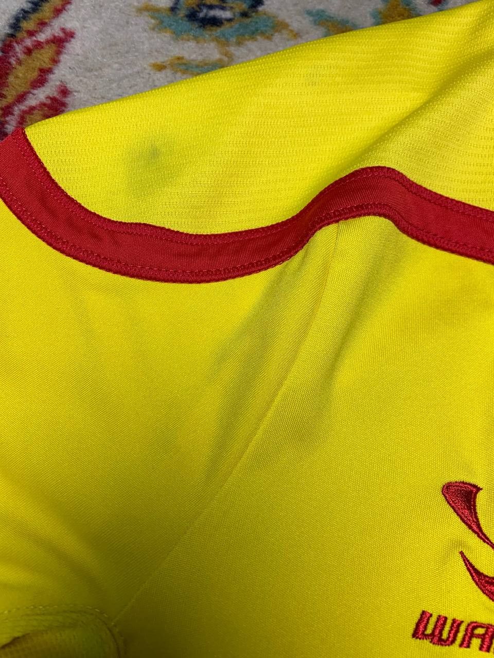 Vintage LIVERPOOL 2014 AWAY FOOTBALL SHIRT JERSEY WARRIOR EMPRE CAN Size US S / EU 44-46 / 1 - 2 Thumbnail