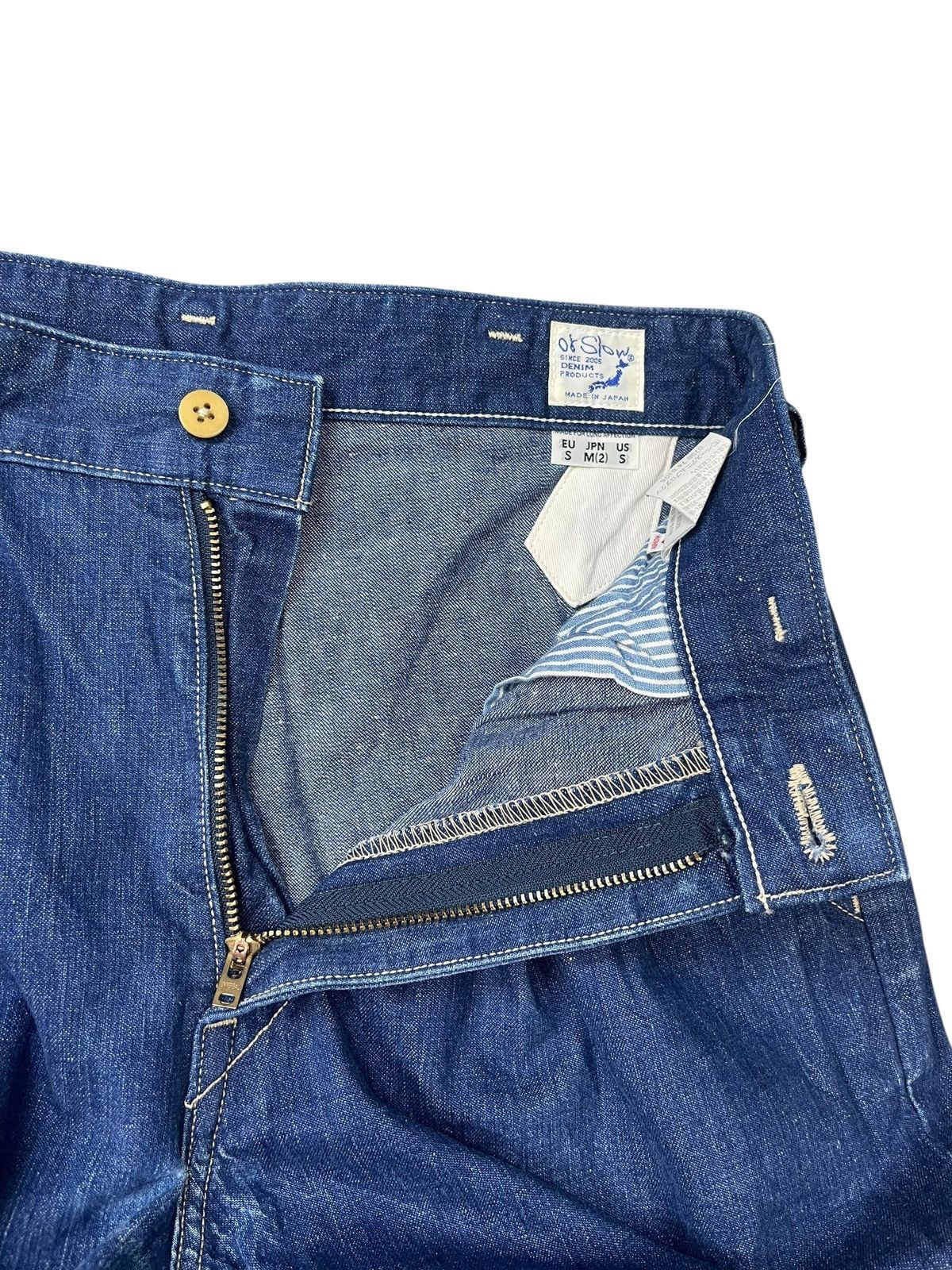 Orslow Orslow Jeans Short Denim Streetwear Size 29" - 3 Thumbnail