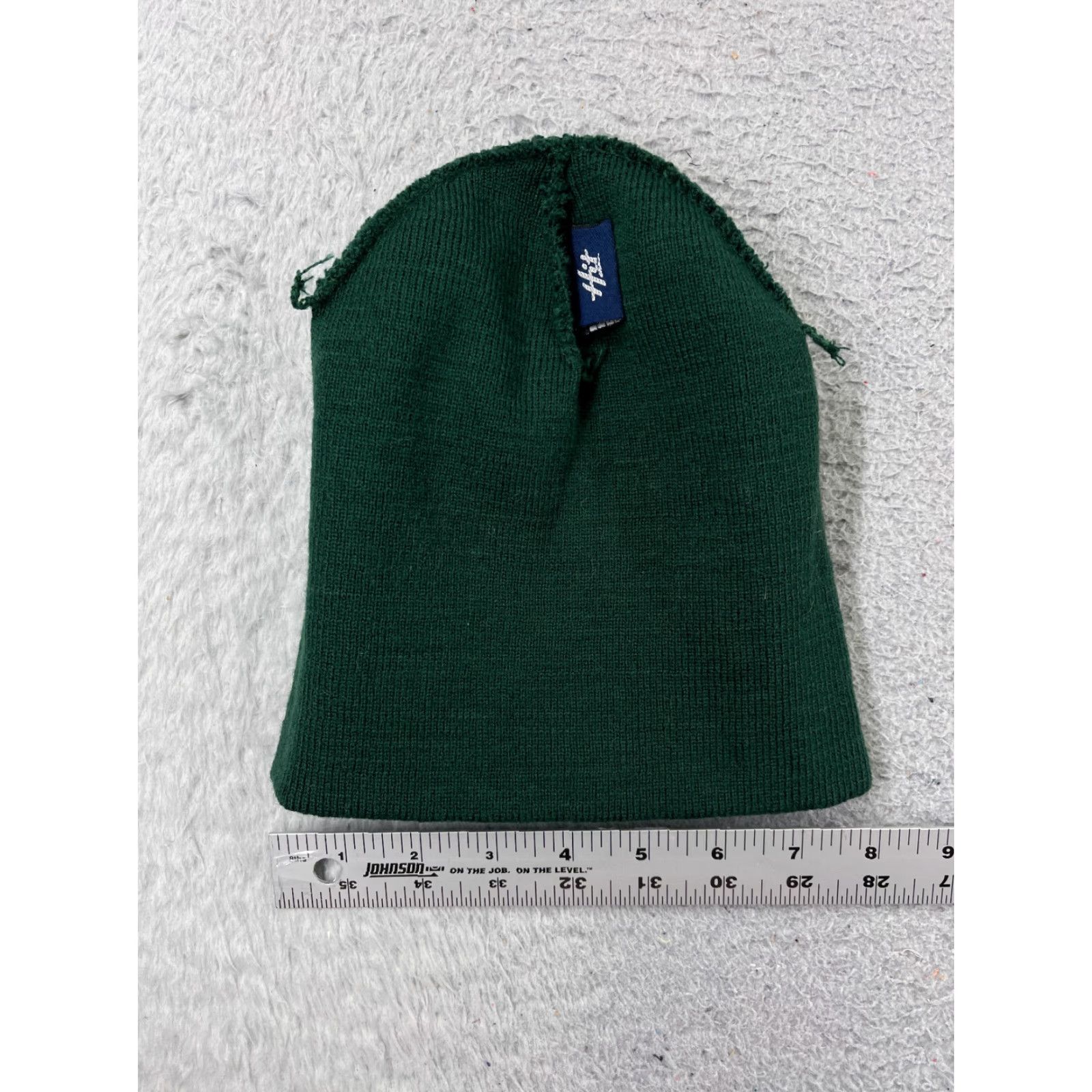 Vintage Utah Valley University Beanie Toque Adult One Size Green Knit 100% Acrylic Hat Unisex Adults Beanie School Ski University Mens Womens Boys Girls Size ONE SIZE - 5 Thumbnail