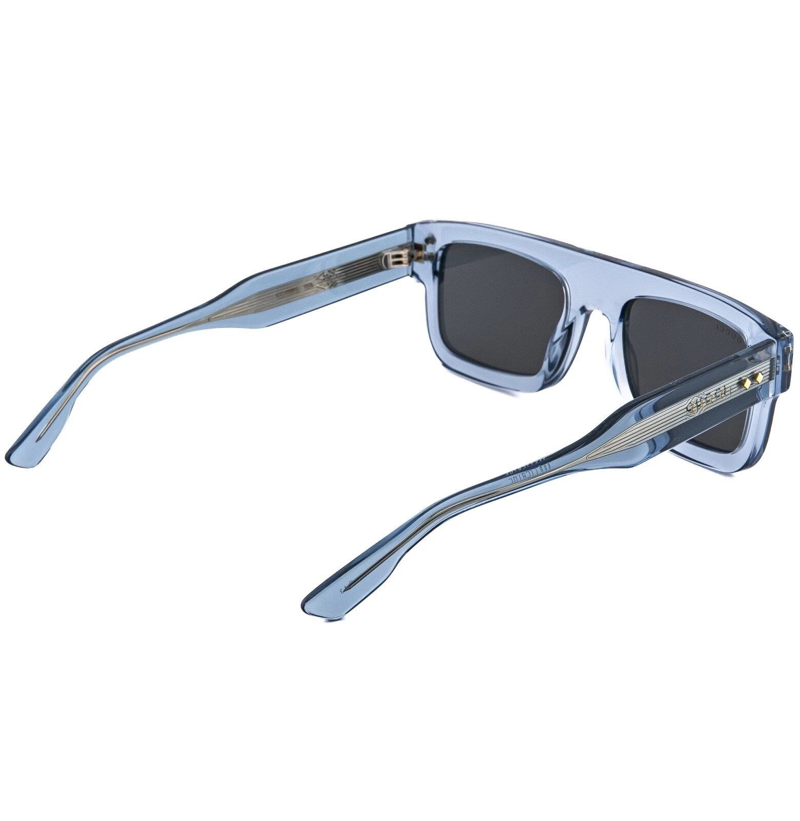 Gucci GUCCI Gg1085S 1085 Crystal Blue Diamond Unisex Chunky 004 Size ONE SIZE - 3 Thumbnail