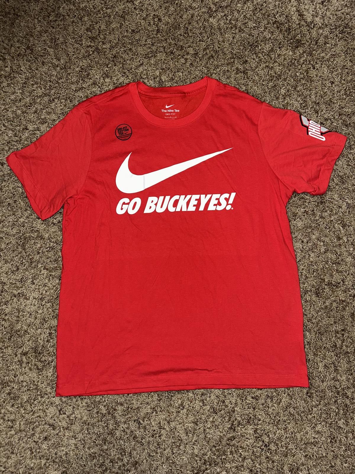 Nike Nike Ohio State Buckeyes Swoosh Performance T-Shirt Size US L / EU 52-54 / 3 - 1 Thumbnail